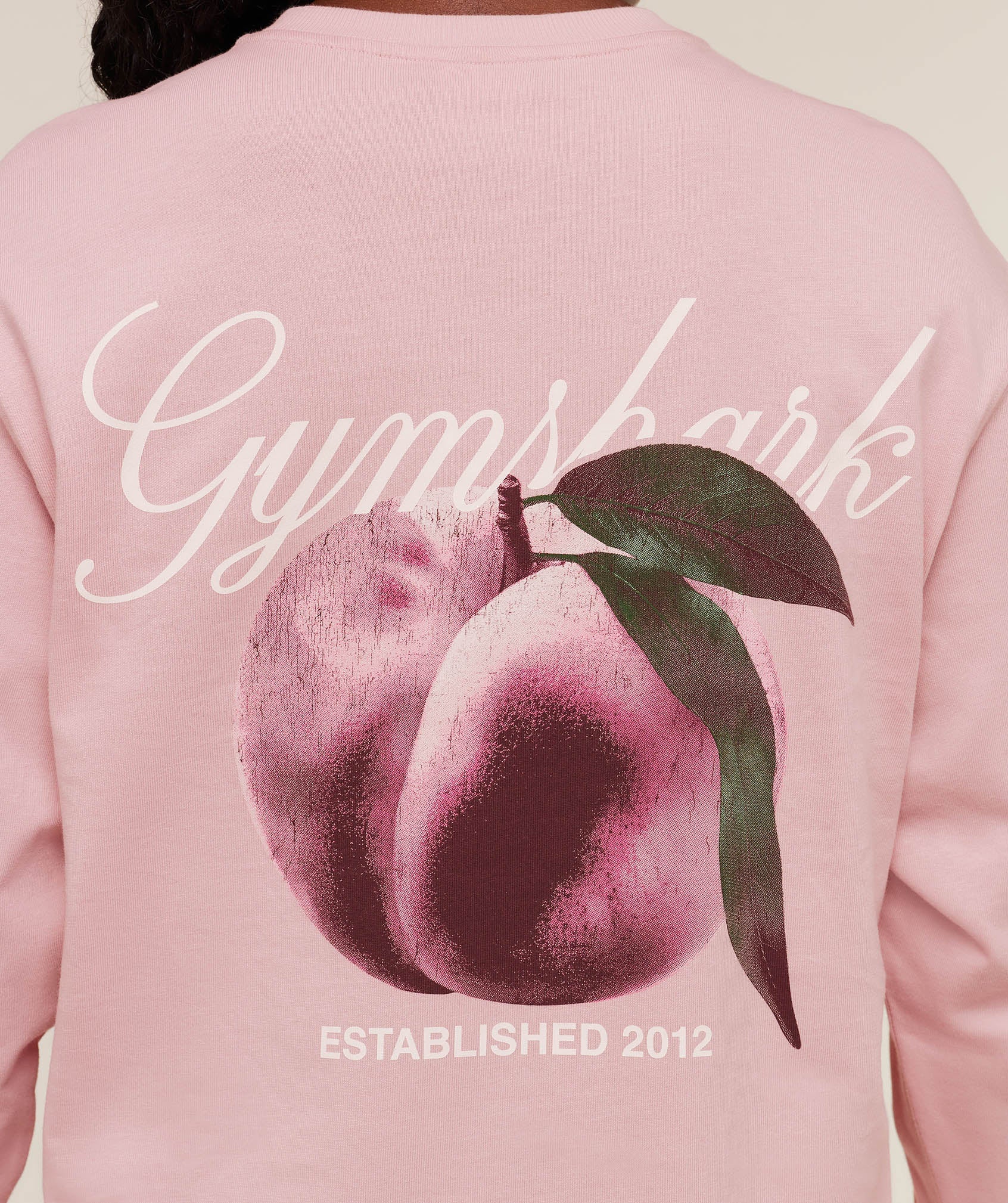Gymshark Juicy Peach Long Sleeve T-Shirt - Cloud Pink