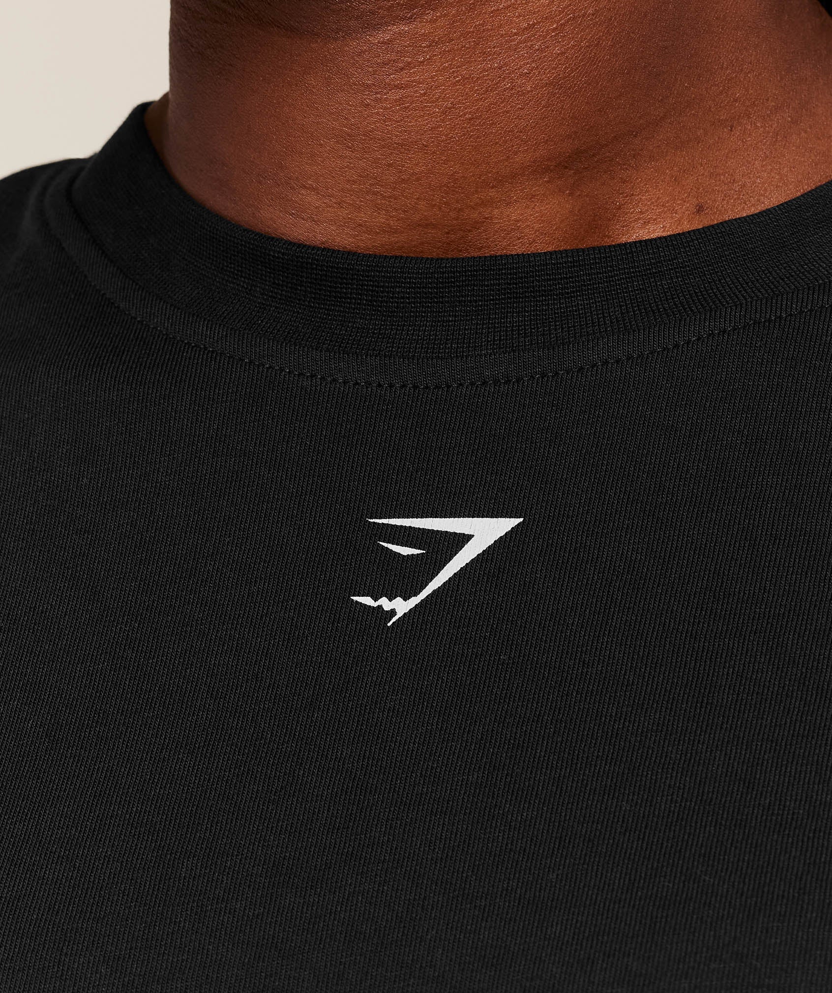 Gymshark Panther Graphic T-Shirt - GS Black