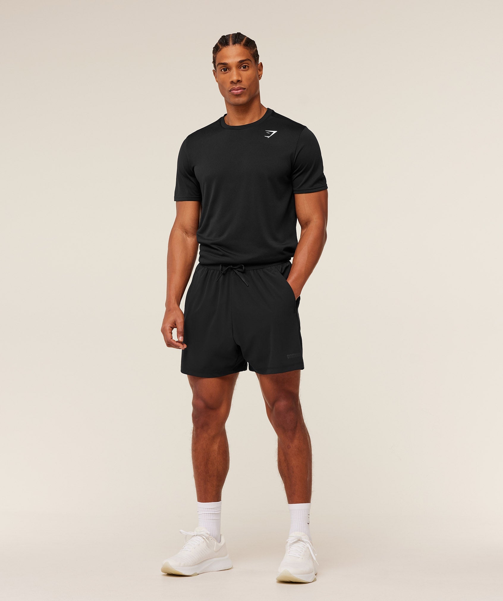 Gymshark Active Rest 6" Shorts - GS Black