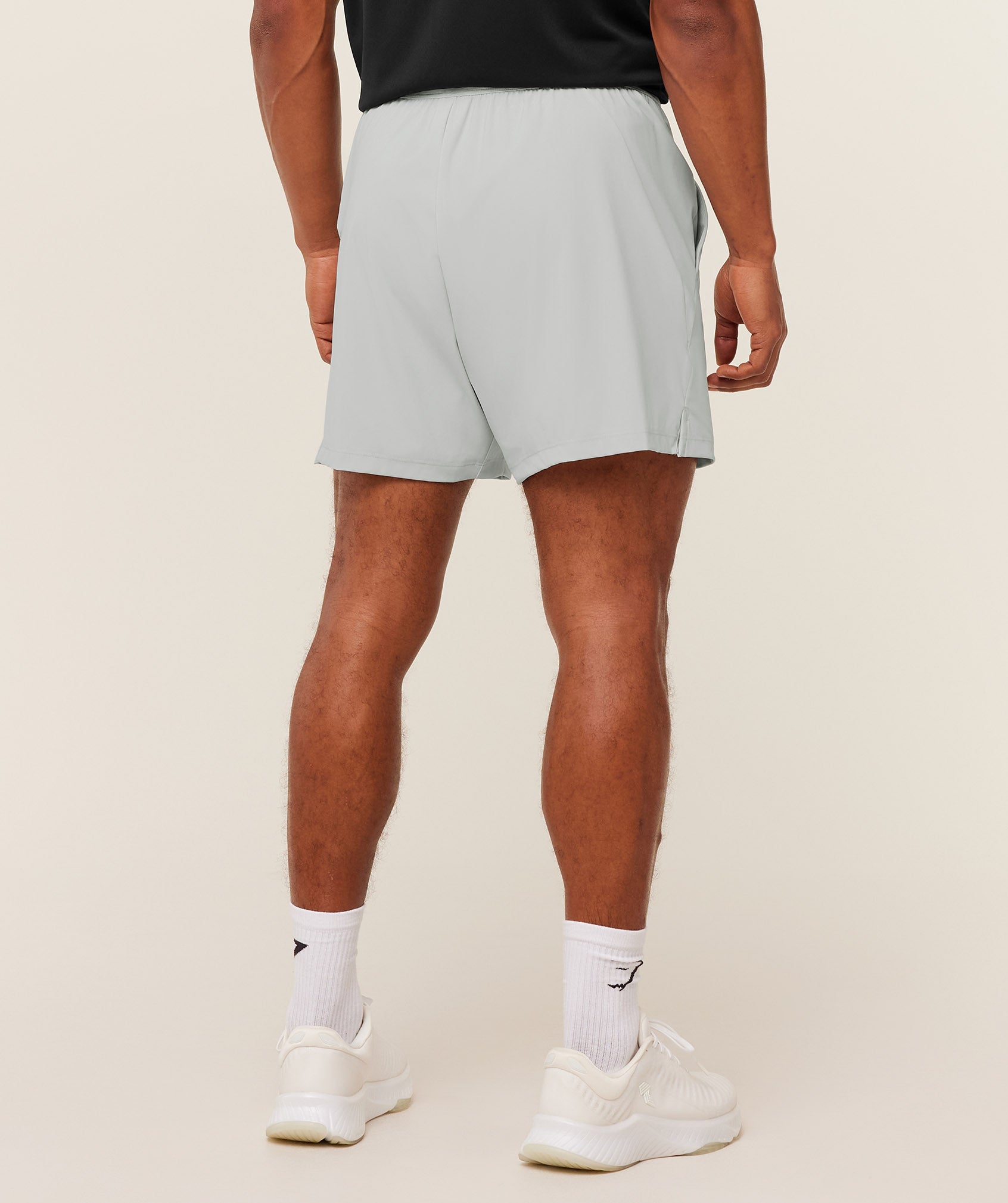 Gymshark Active Rest 6" Shorts - Light Grey