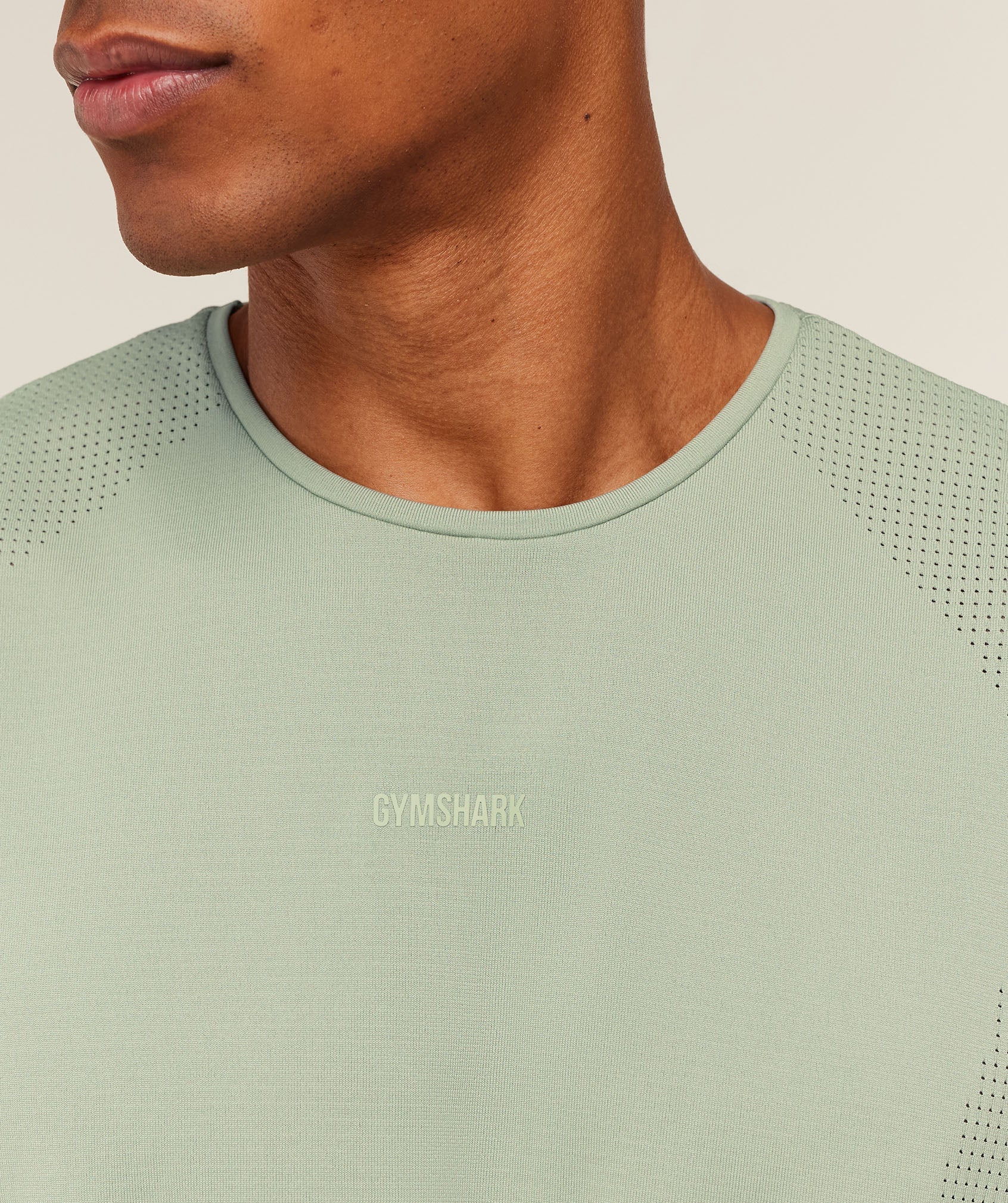 Gymshark Distance Seamless Tank - Haze Green / Haze Green