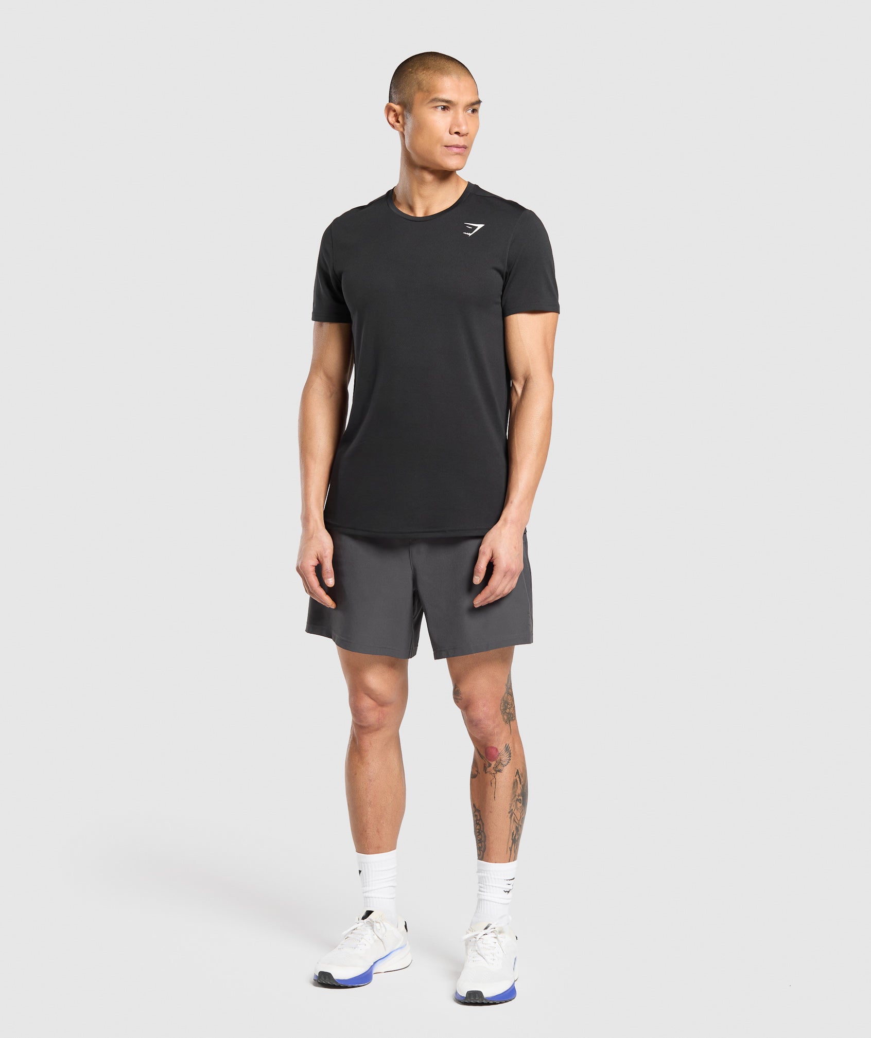 Gymshark Land to Water 6" Shorts - Asphalt Grey