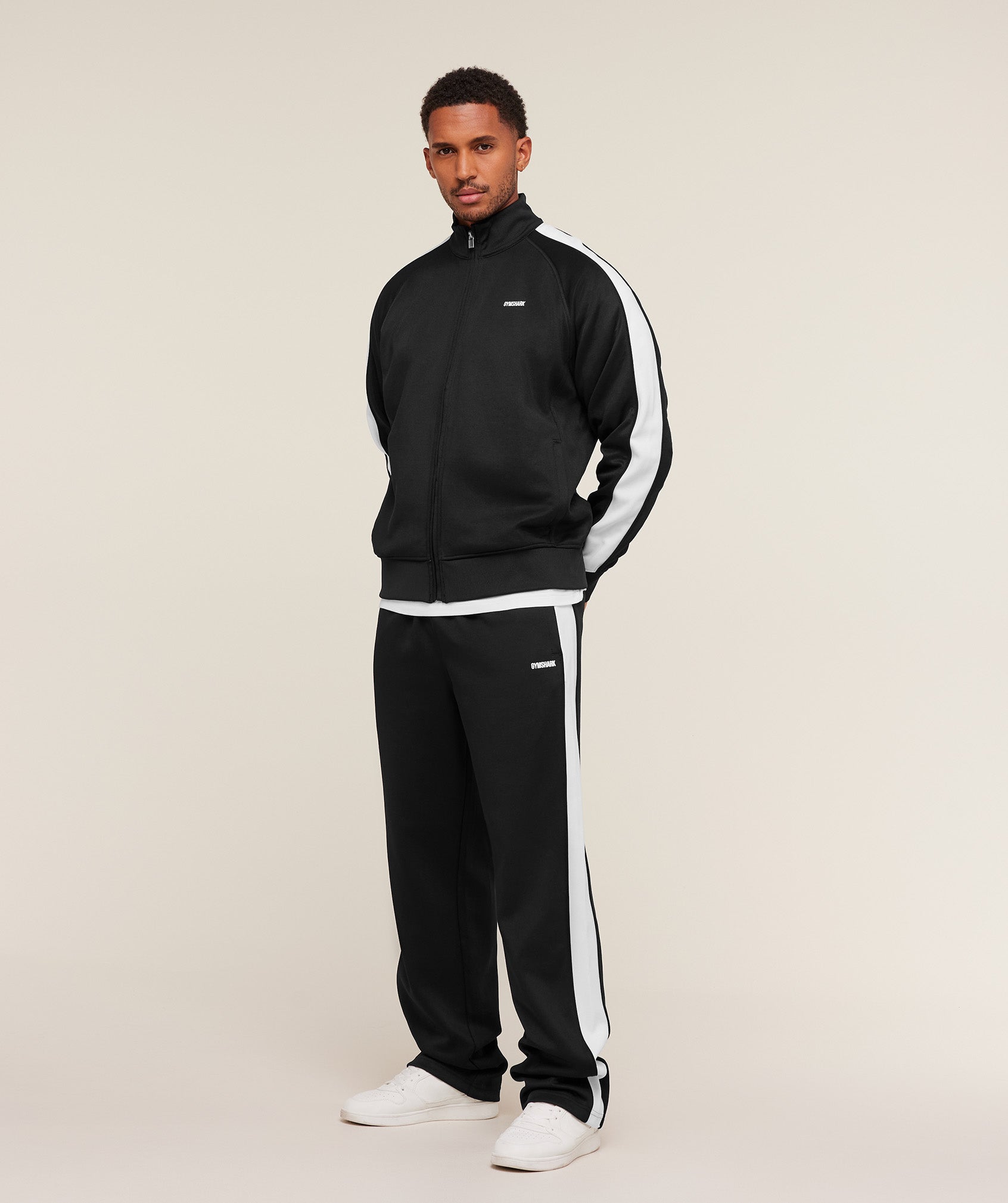 Gymshark Tricot Track Jacket - Black