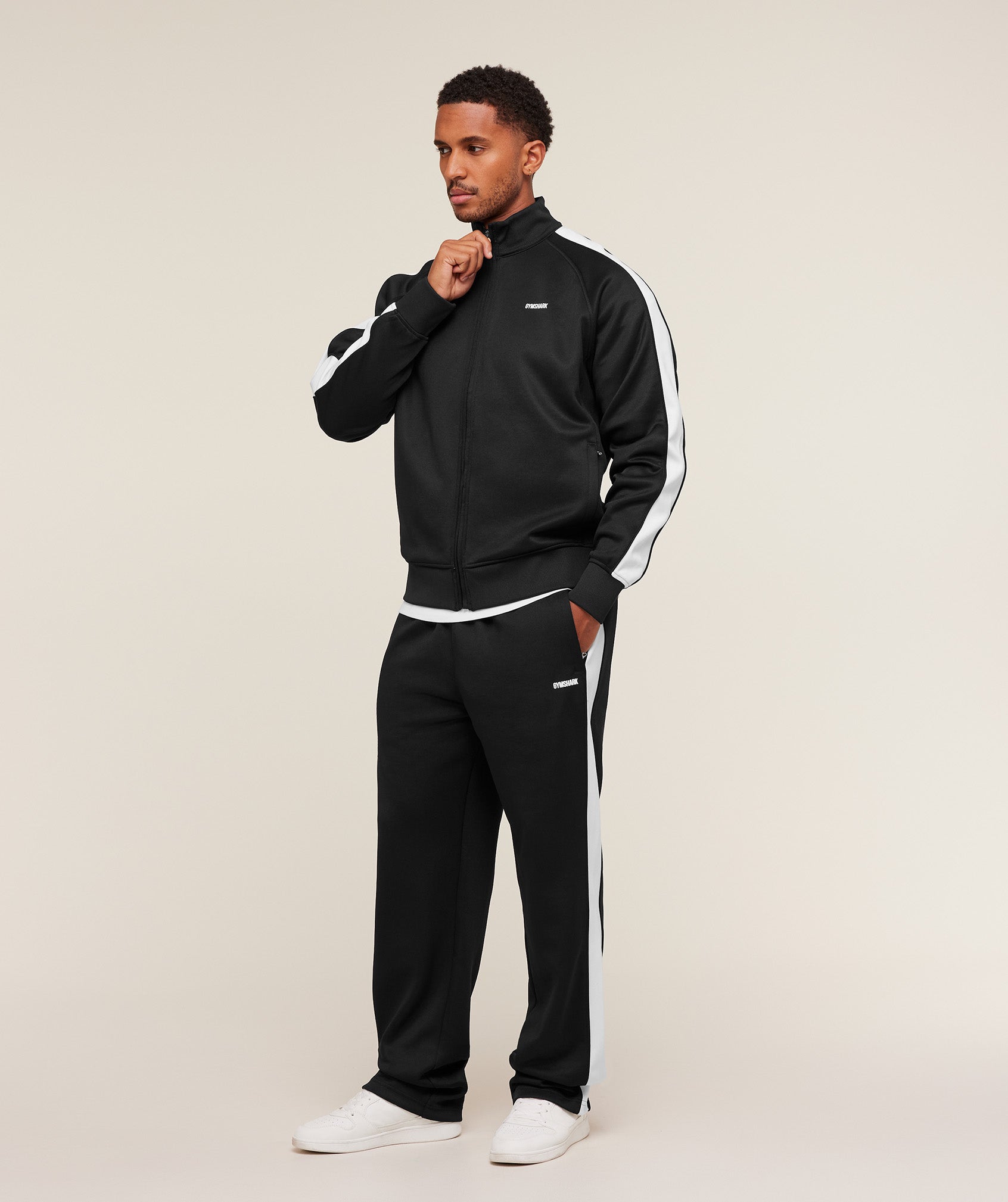 Gymshark Tricot Track Pants - Black