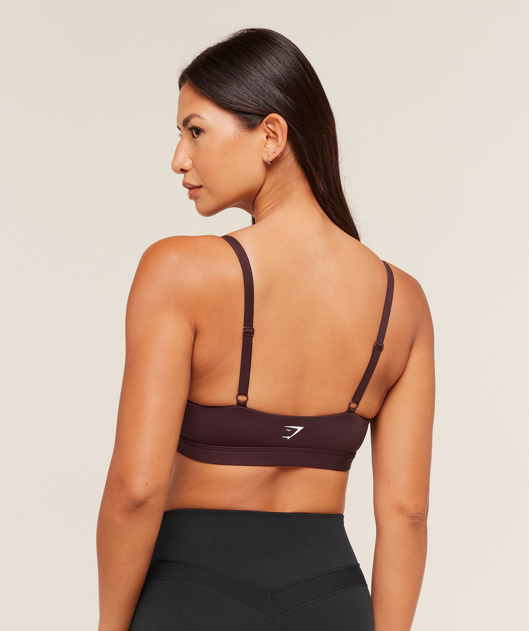 Gymshark Balcony Peekaboo Sports Bra - Cherry Purple