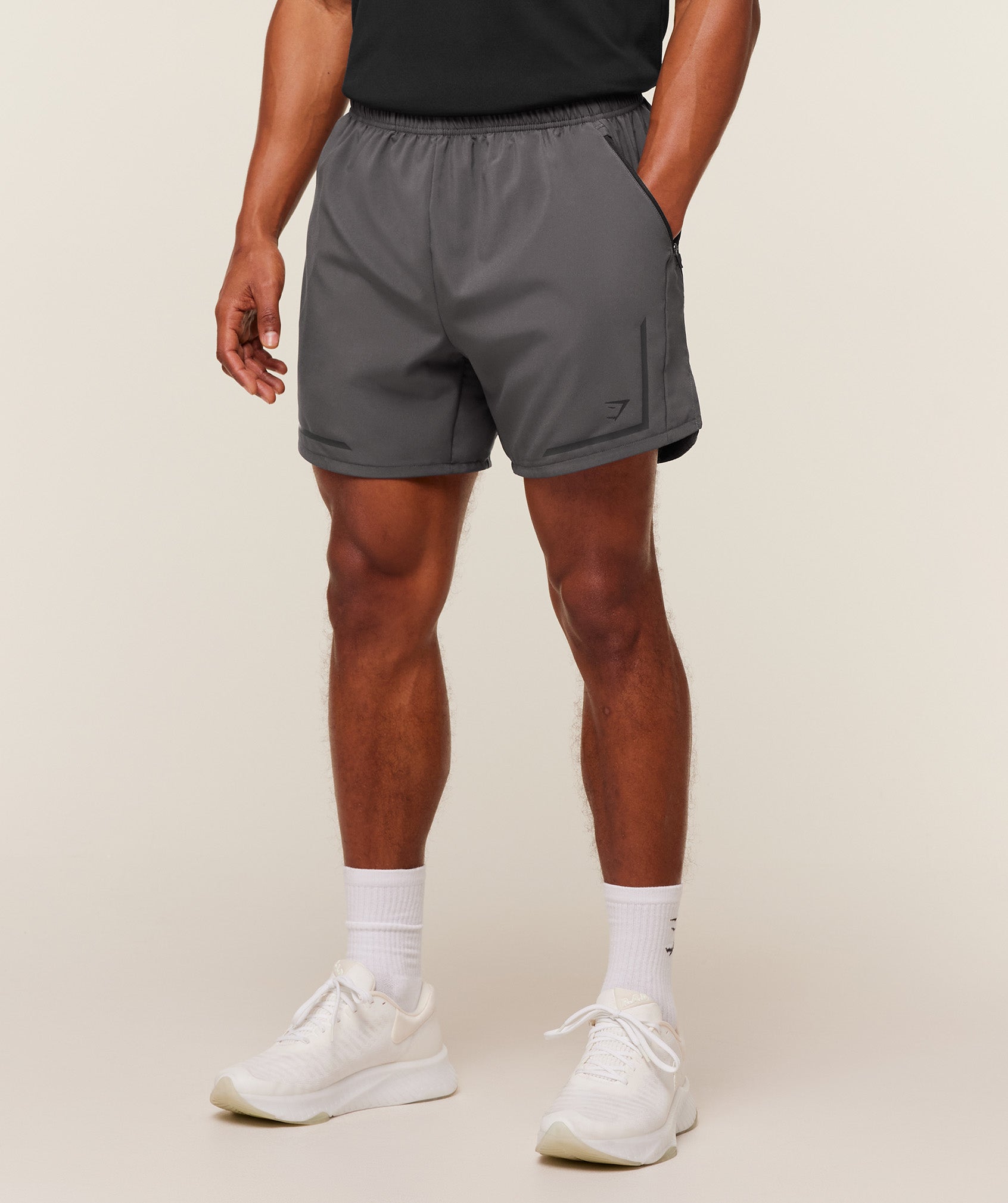 Gymshark Movement Sport 5" Short - Onyx Grey