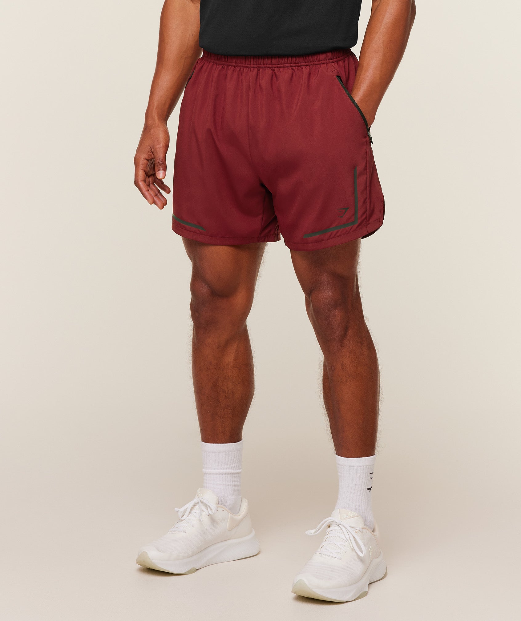 Gymshark Movement Sport 5" Short - Sets Red