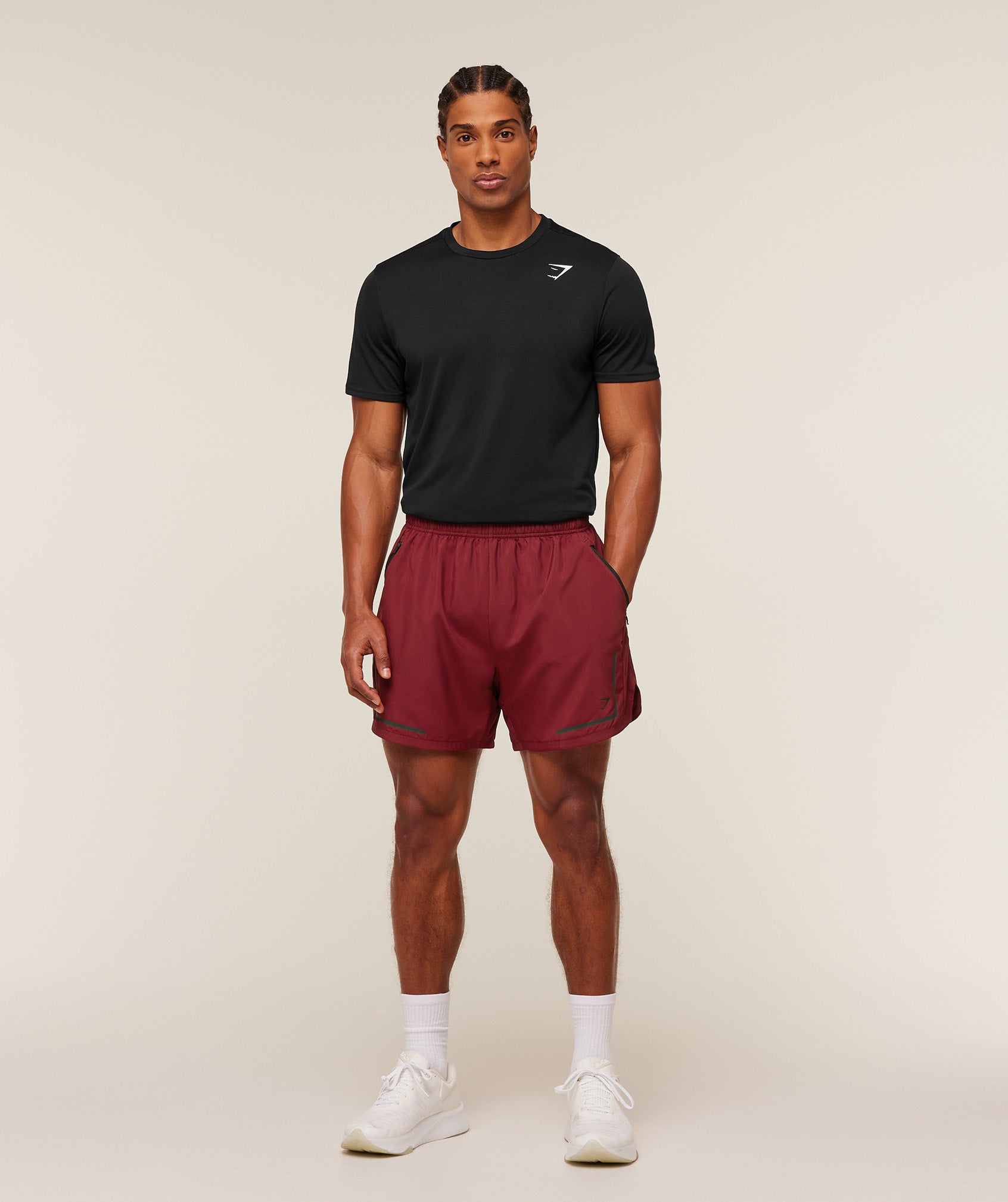 Gymshark Movement Sport 5" Short - Sets Red