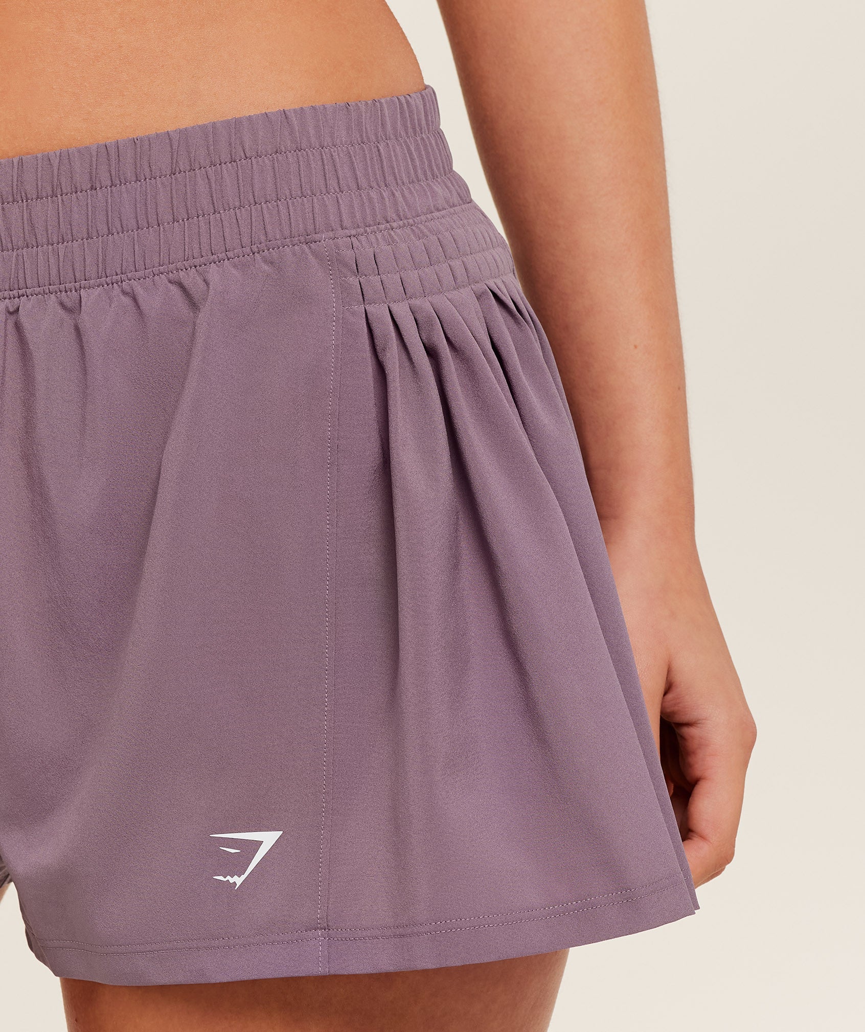 Gymshark Flutter Woven Shorts - Dusk Purple