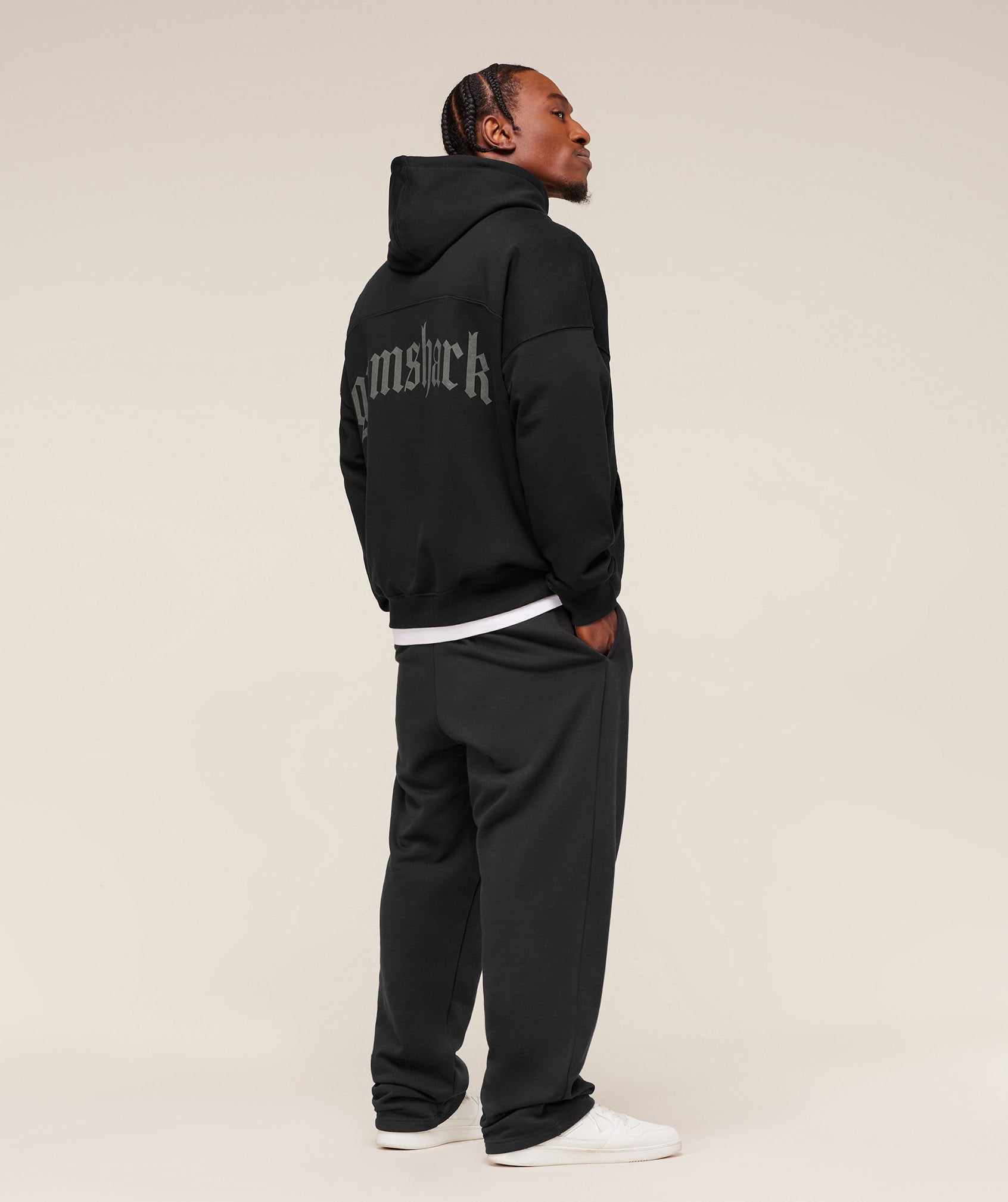 Gymshark Olde English Hoodie - Black
