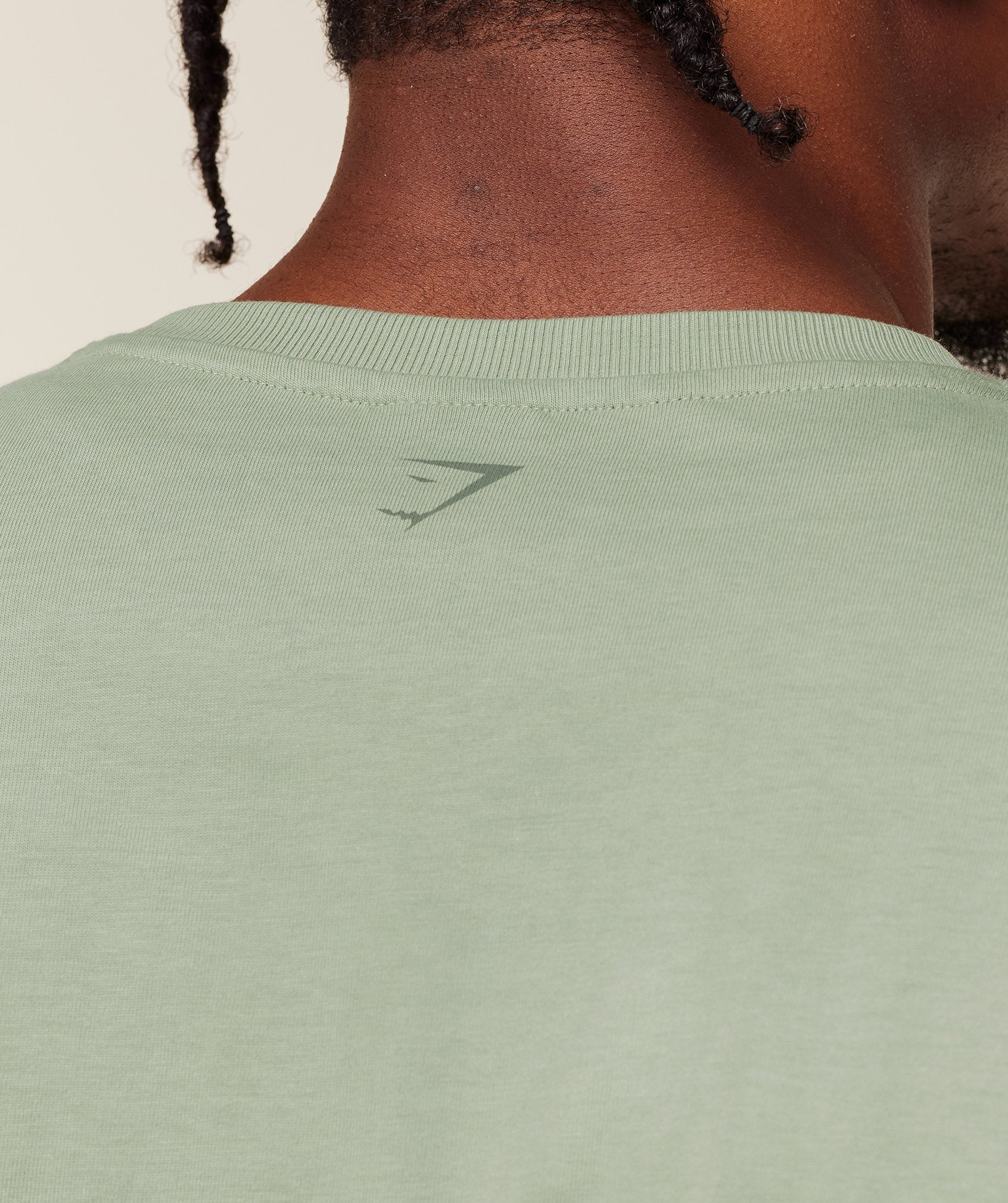 Gymshark Olde English T-Shirt - GS Haze Green