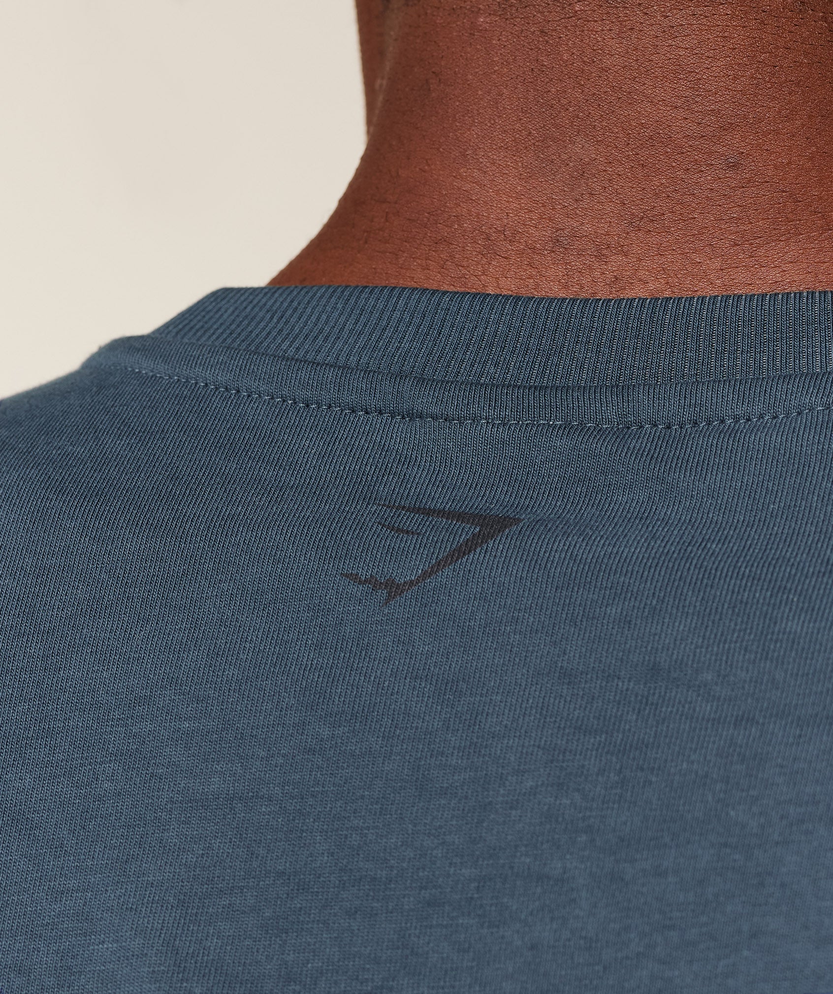 Gymshark Olde English T-Shirt - GS Stealth Blue