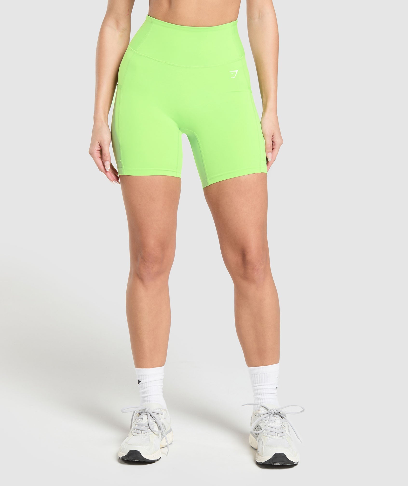 Gymshark Pocket Shorts - Energy Gelato Green