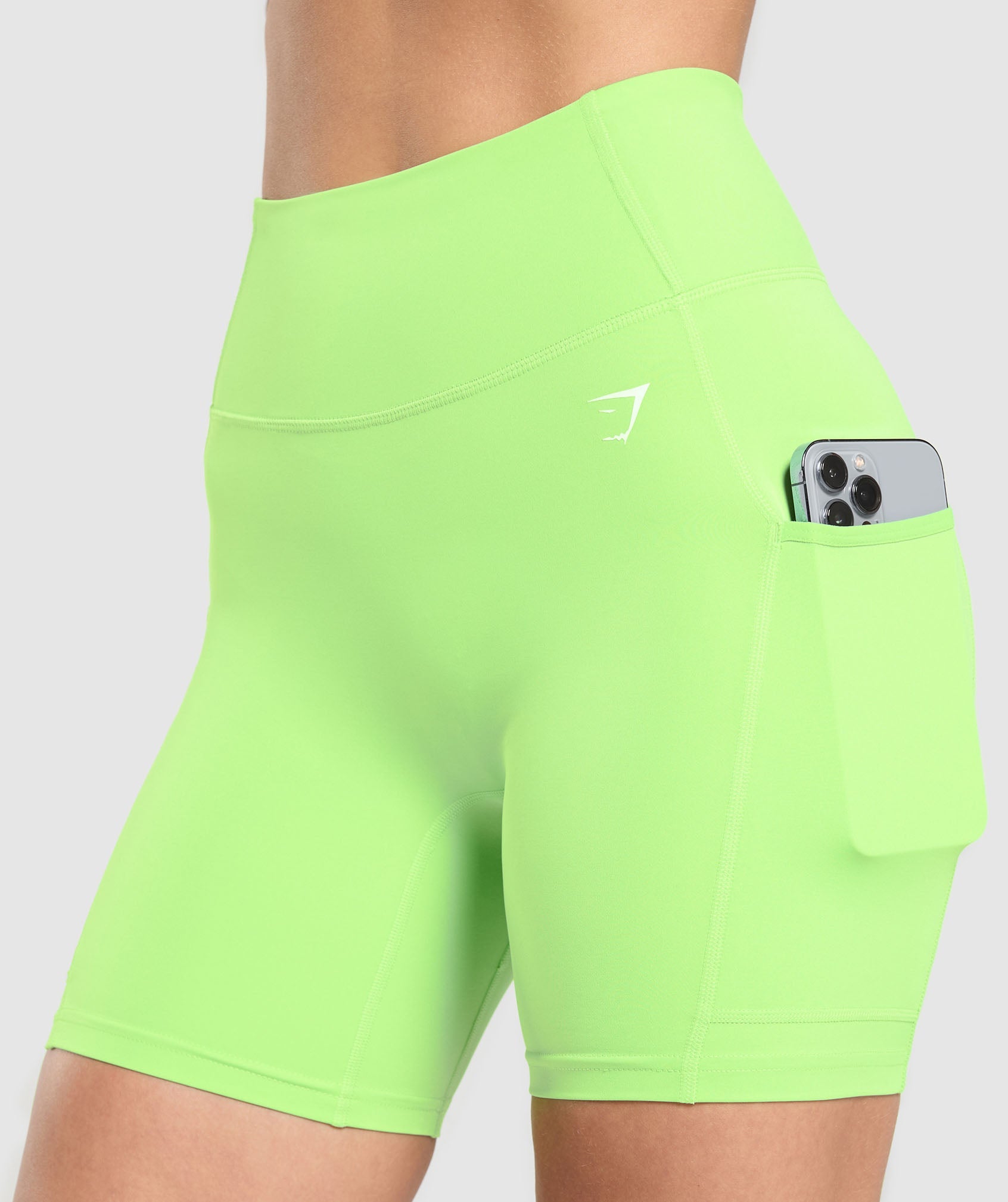 Gymshark Pocket Shorts - Energy Gelato Green