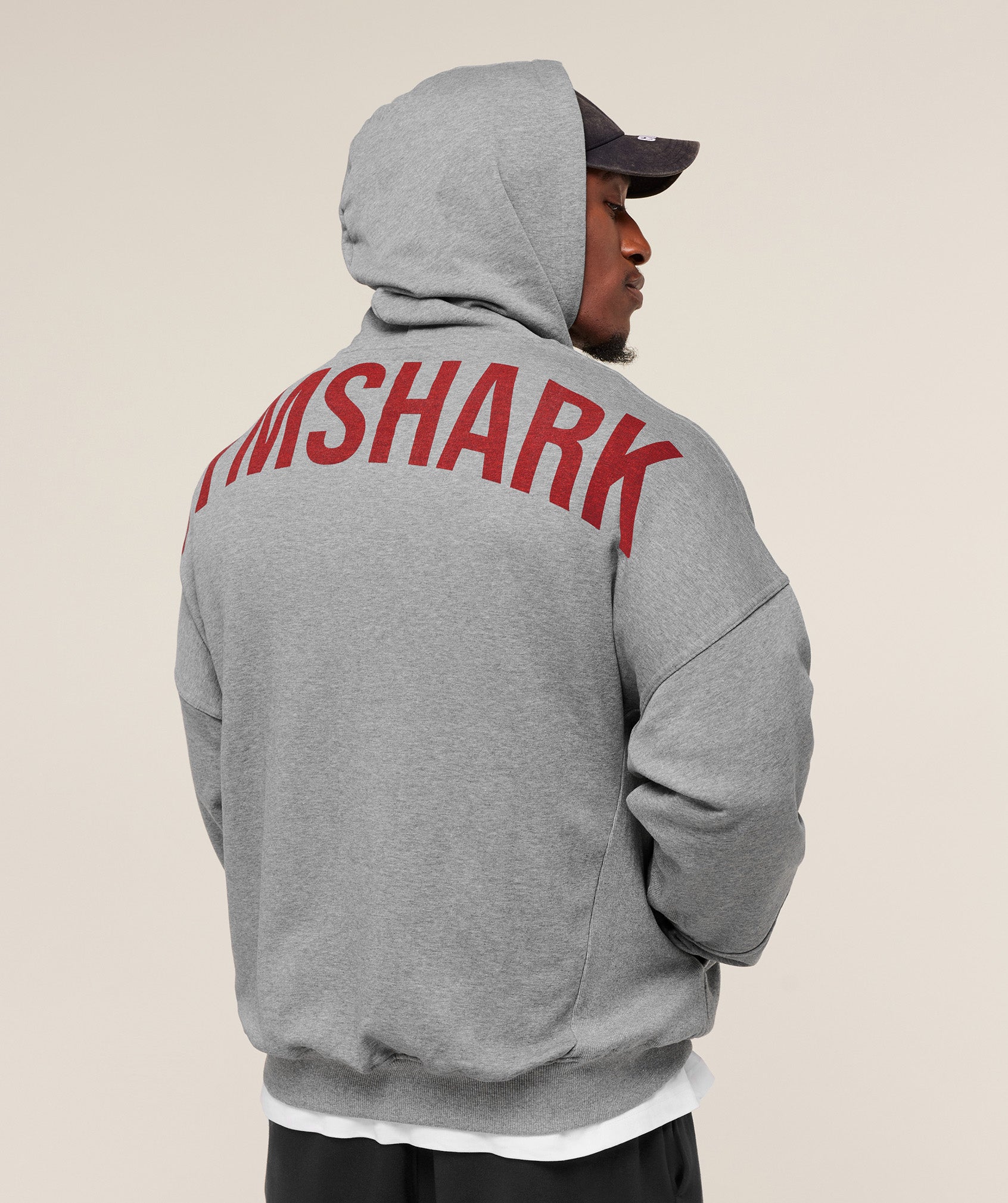 Gymshark Power Hoodie - Charcoal Core Marl