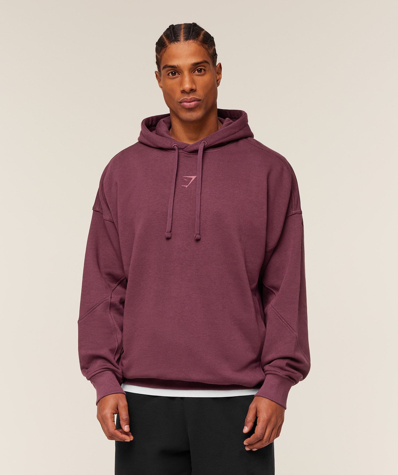 Gymshark Power Hoodie - GS Impact Burgundy