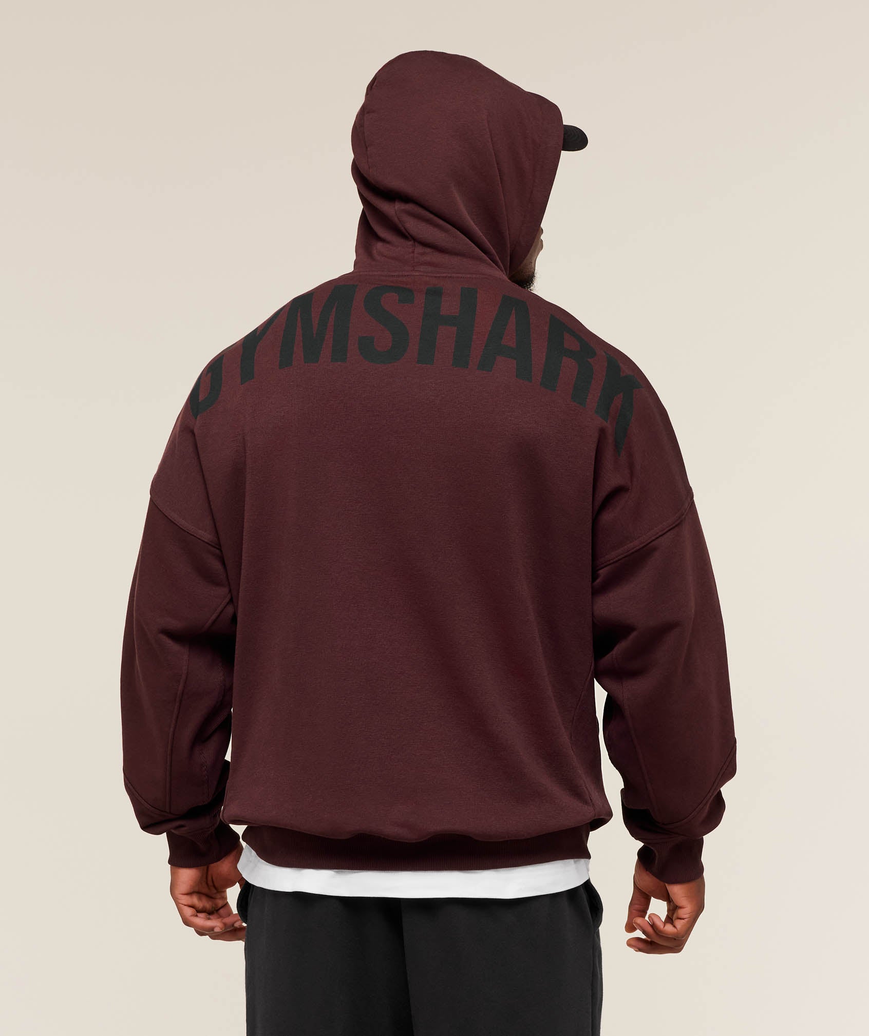 Gymshark Power Hoodie - Rich Maroon