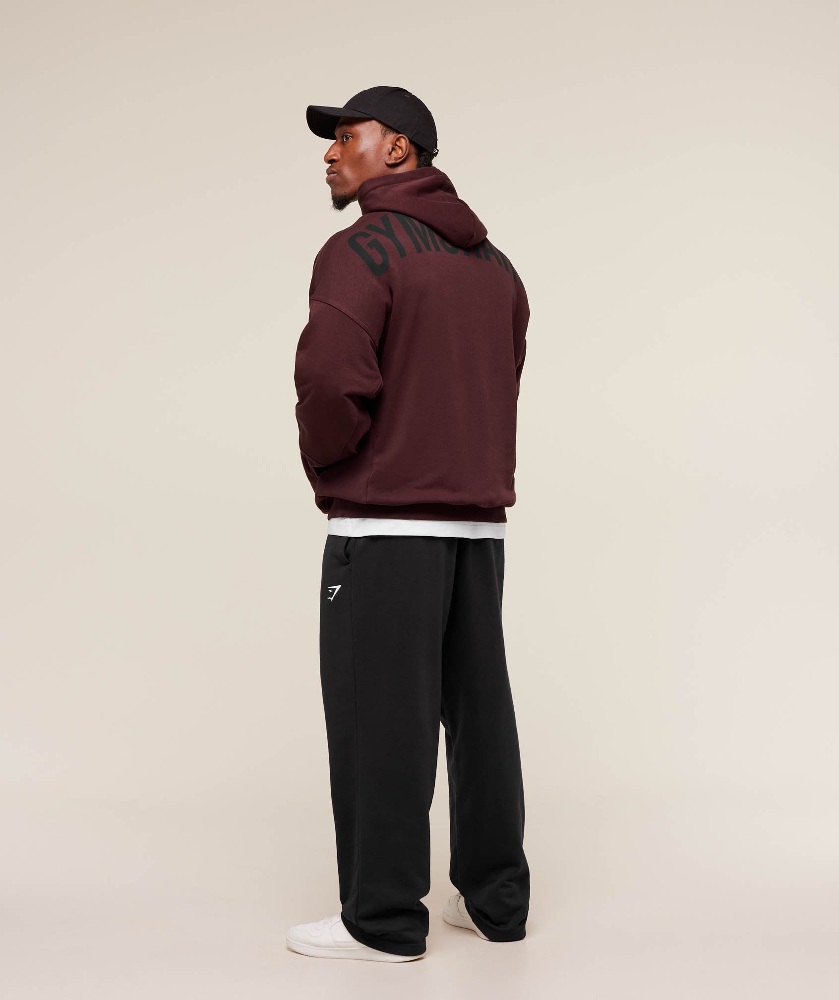 Gymshark Power Hoodie - Rich Maroon