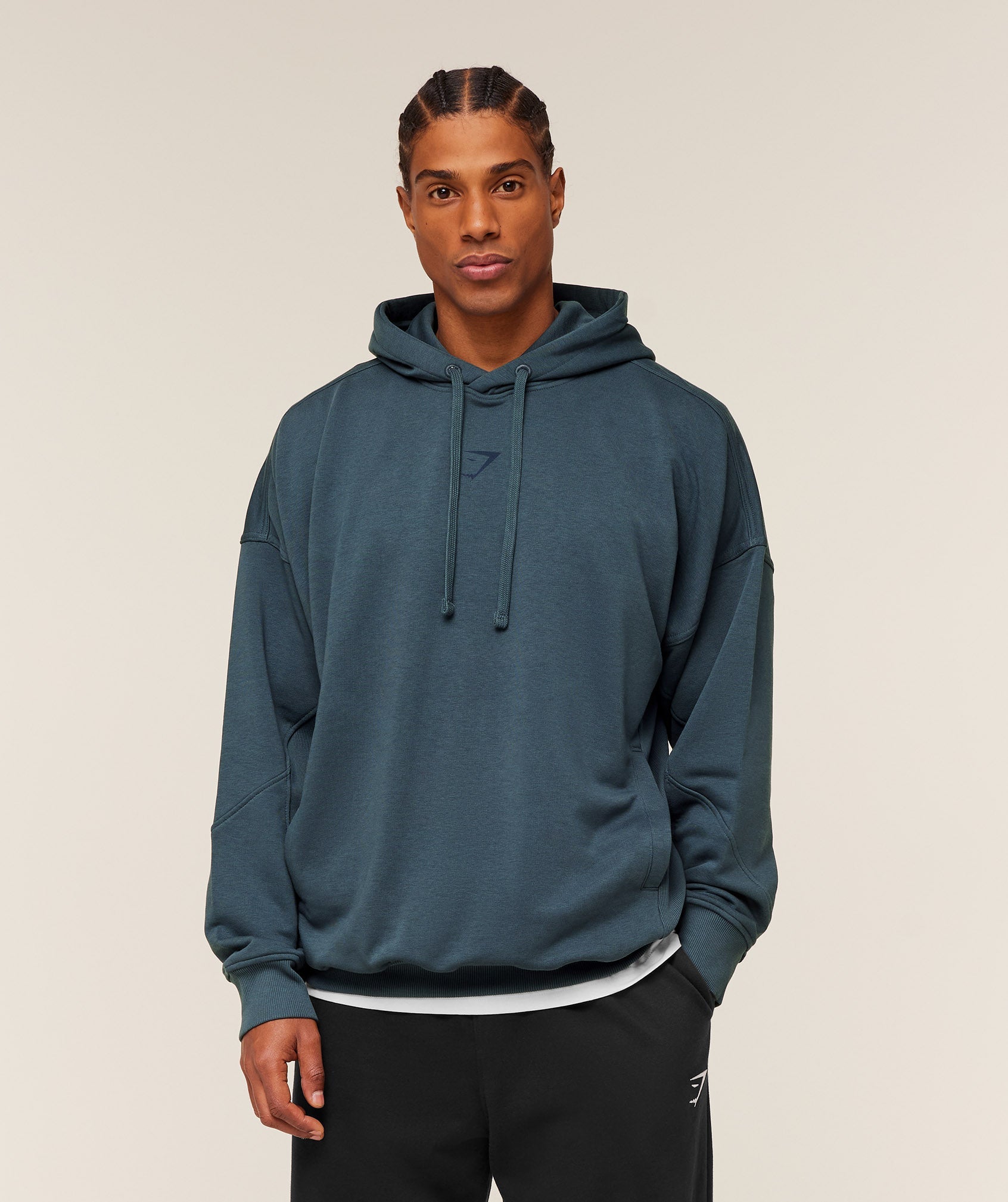 Gymshark Power Hoodie - GS Stealth Blue