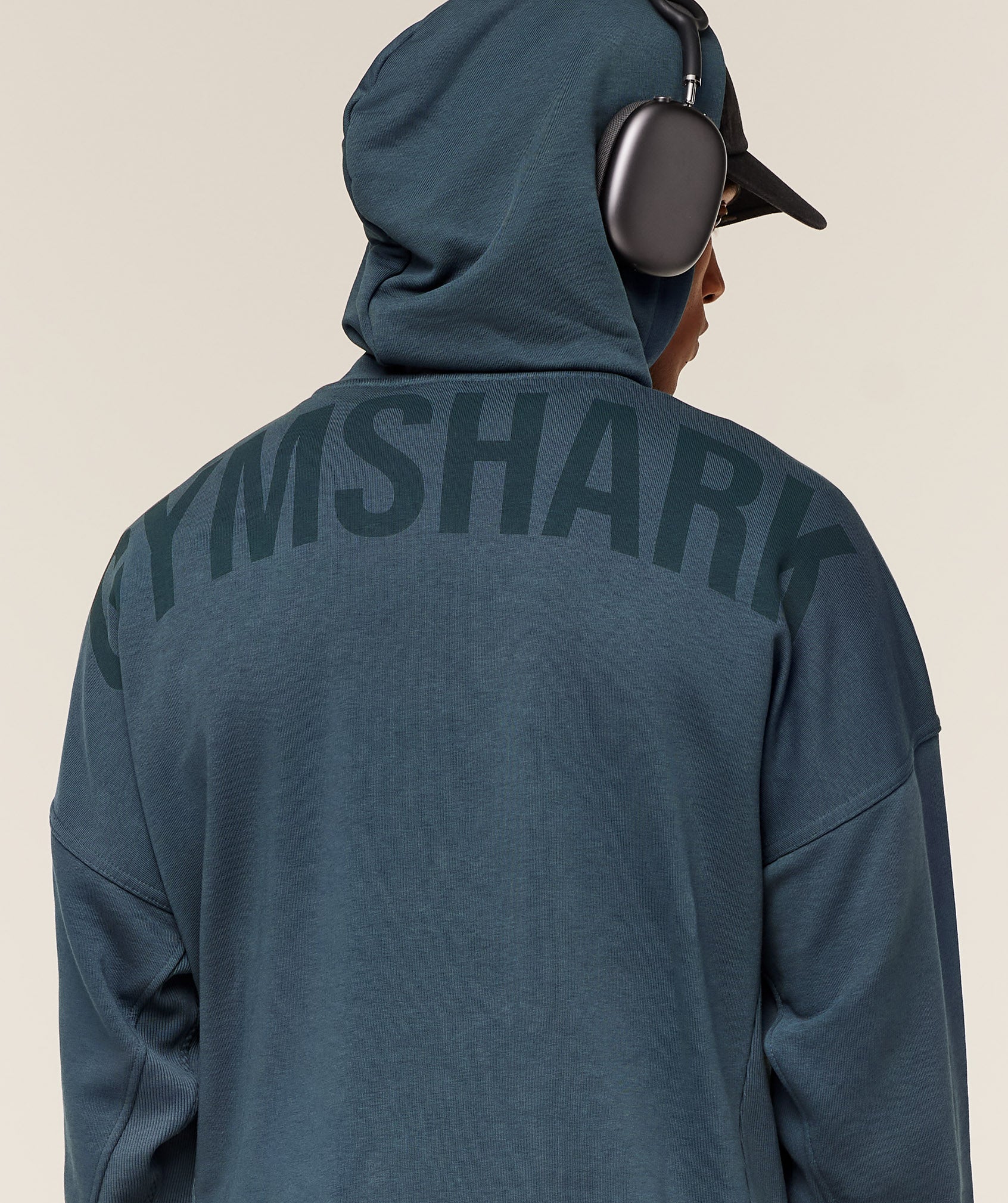 Gymshark Power Hoodie - GS Stealth Blue