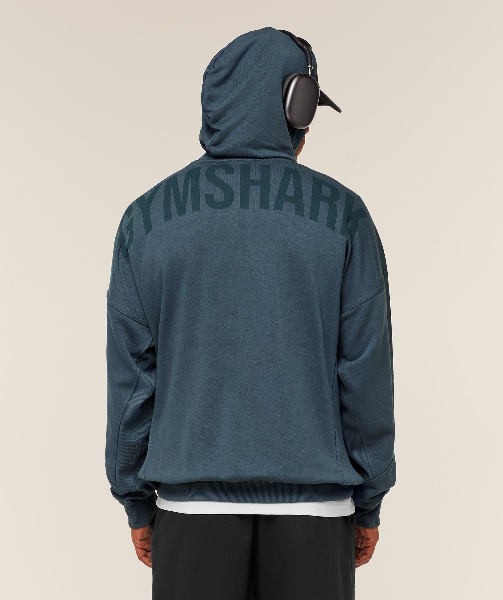 Gymshark Power Hoodie - GS Stealth Blue