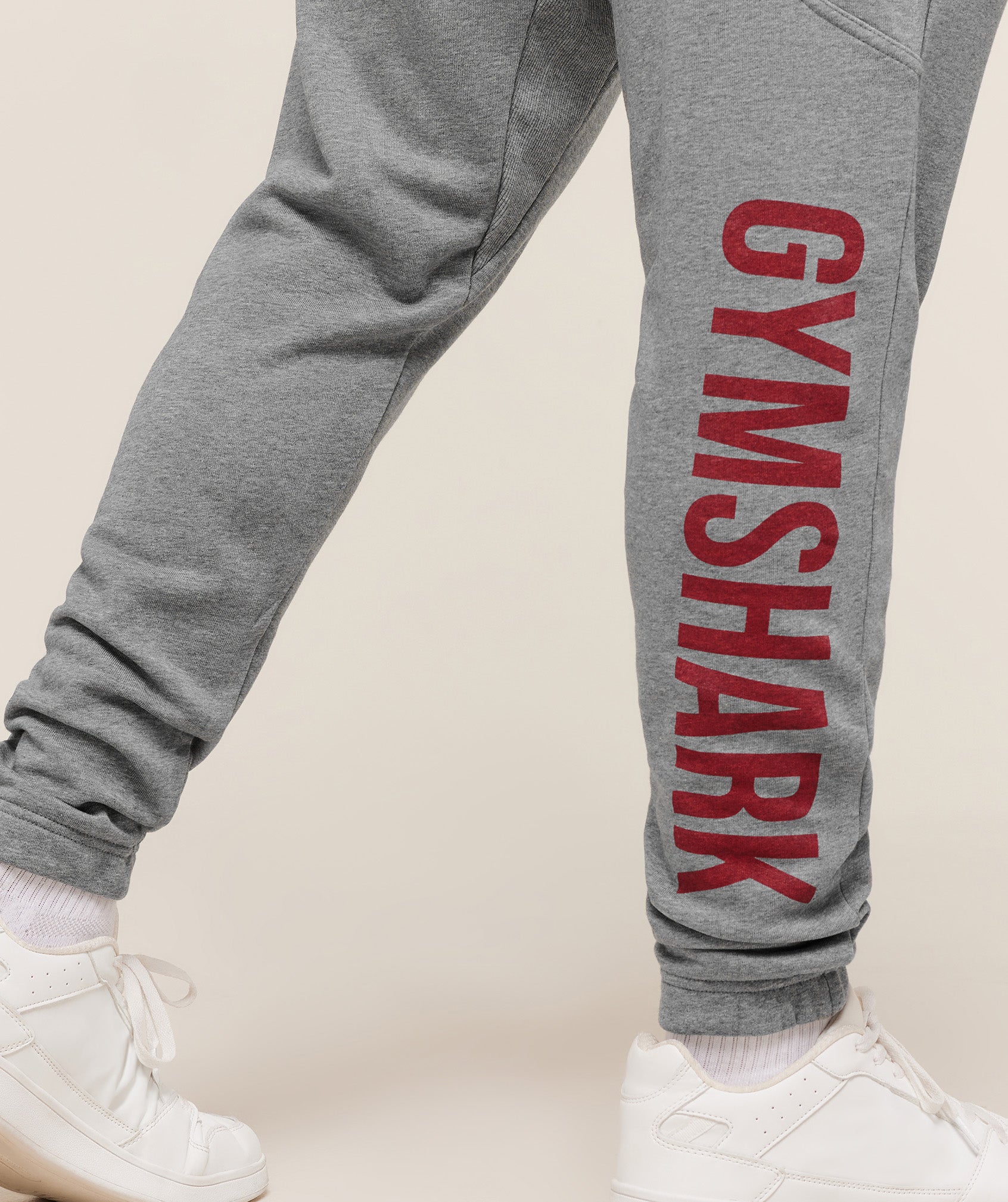 Gymshark Power Wordmark Jogger - Charcoal Core Marl