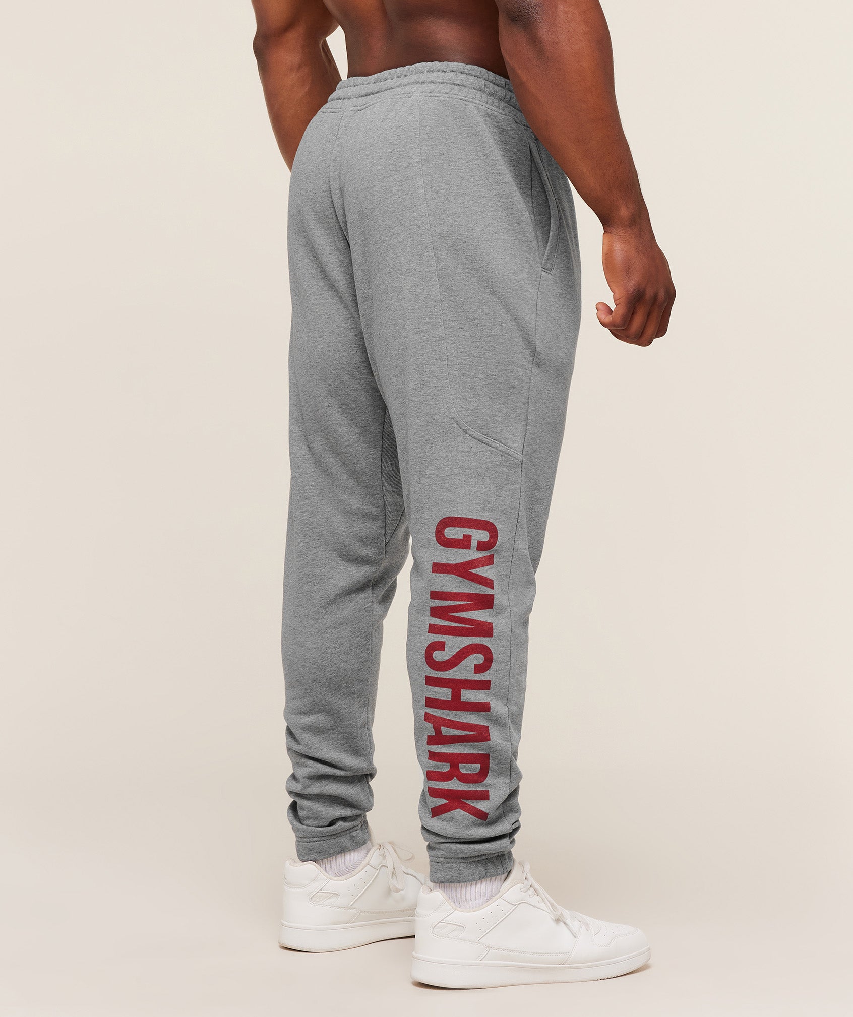 Gymshark Power Wordmark Jogger - Charcoal Core Marl