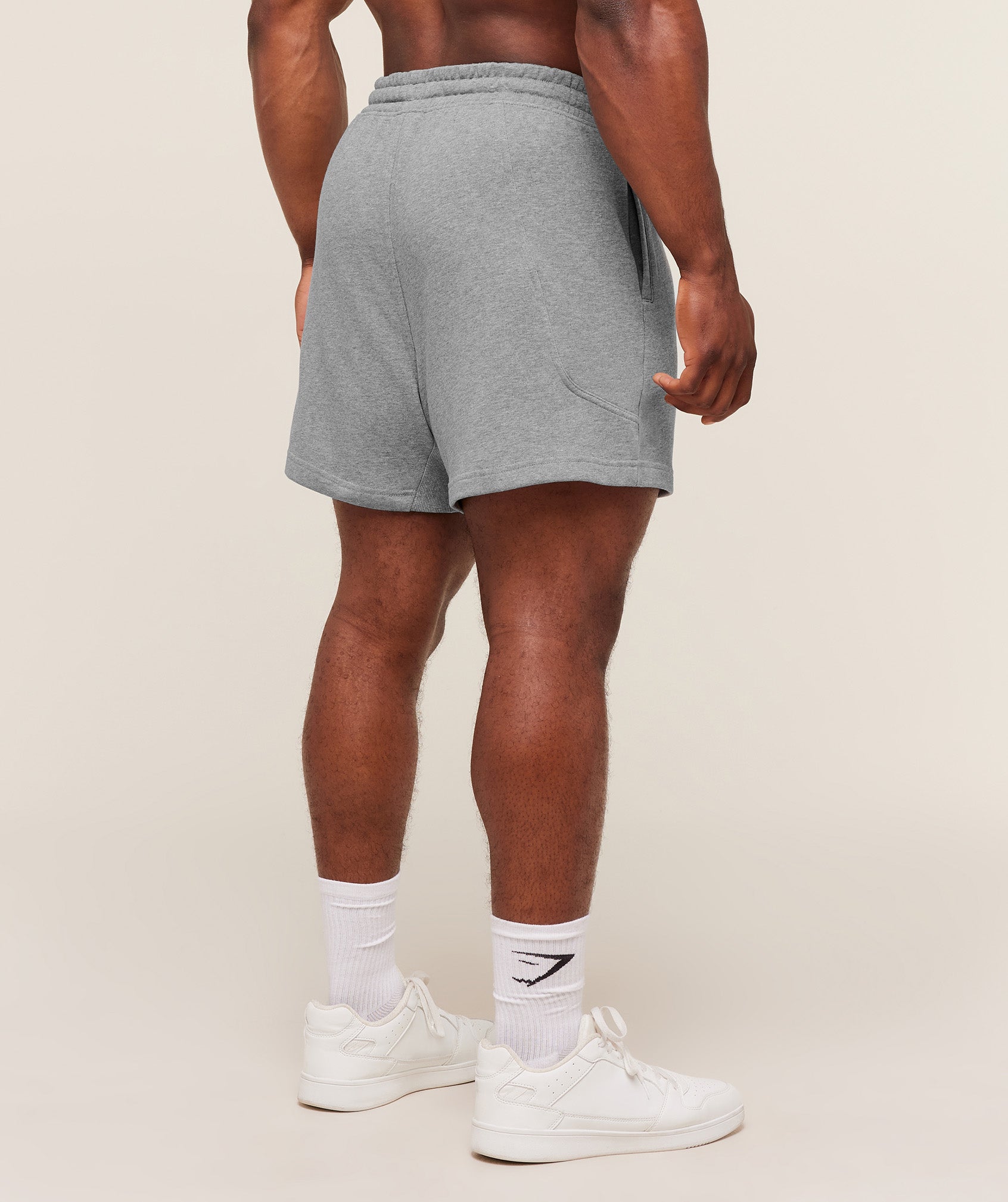 Gymshark Power 5" Shorts - Charcoal Core Marl