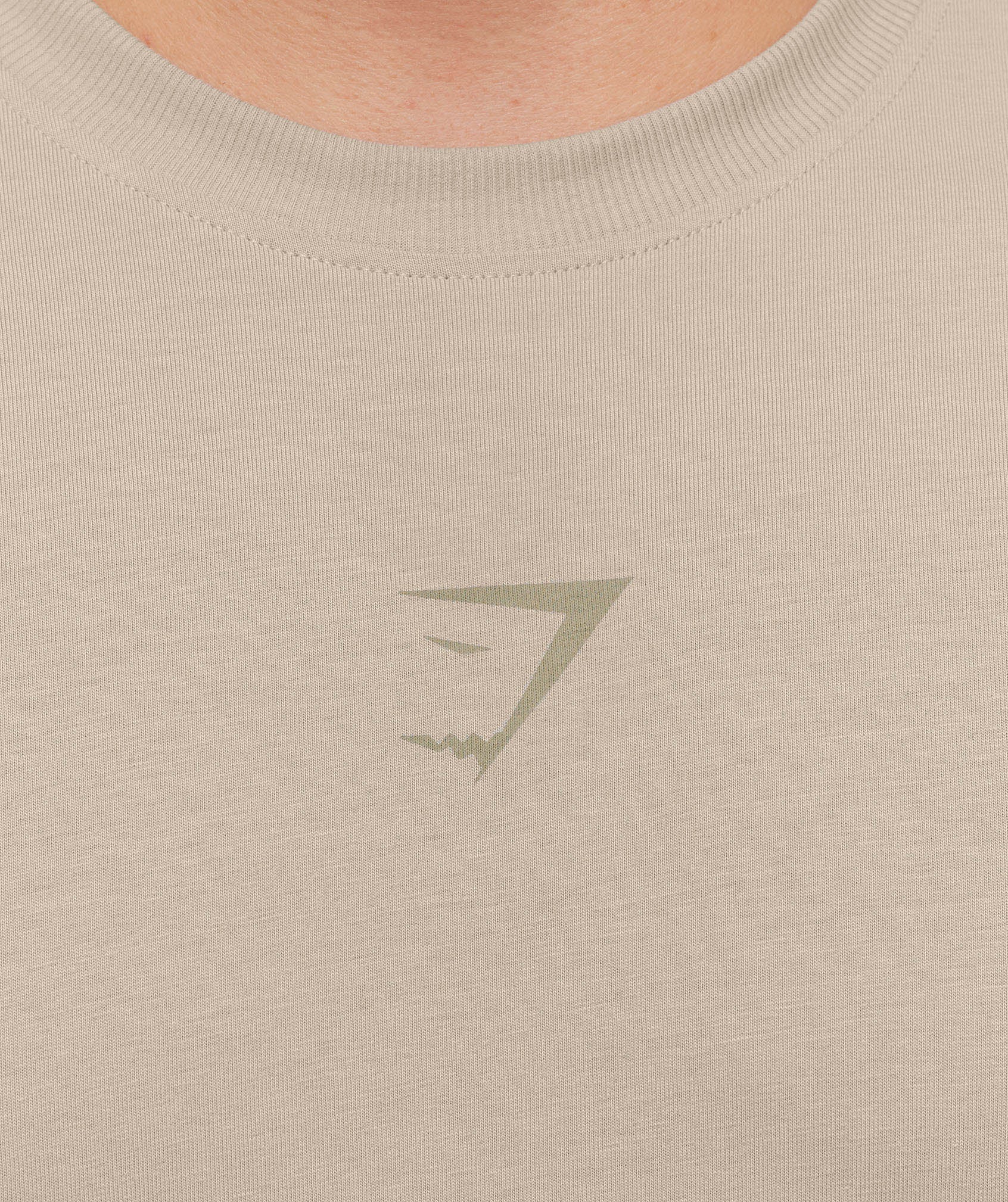 Gymshark Power T-Shirt - Mushroom Grey