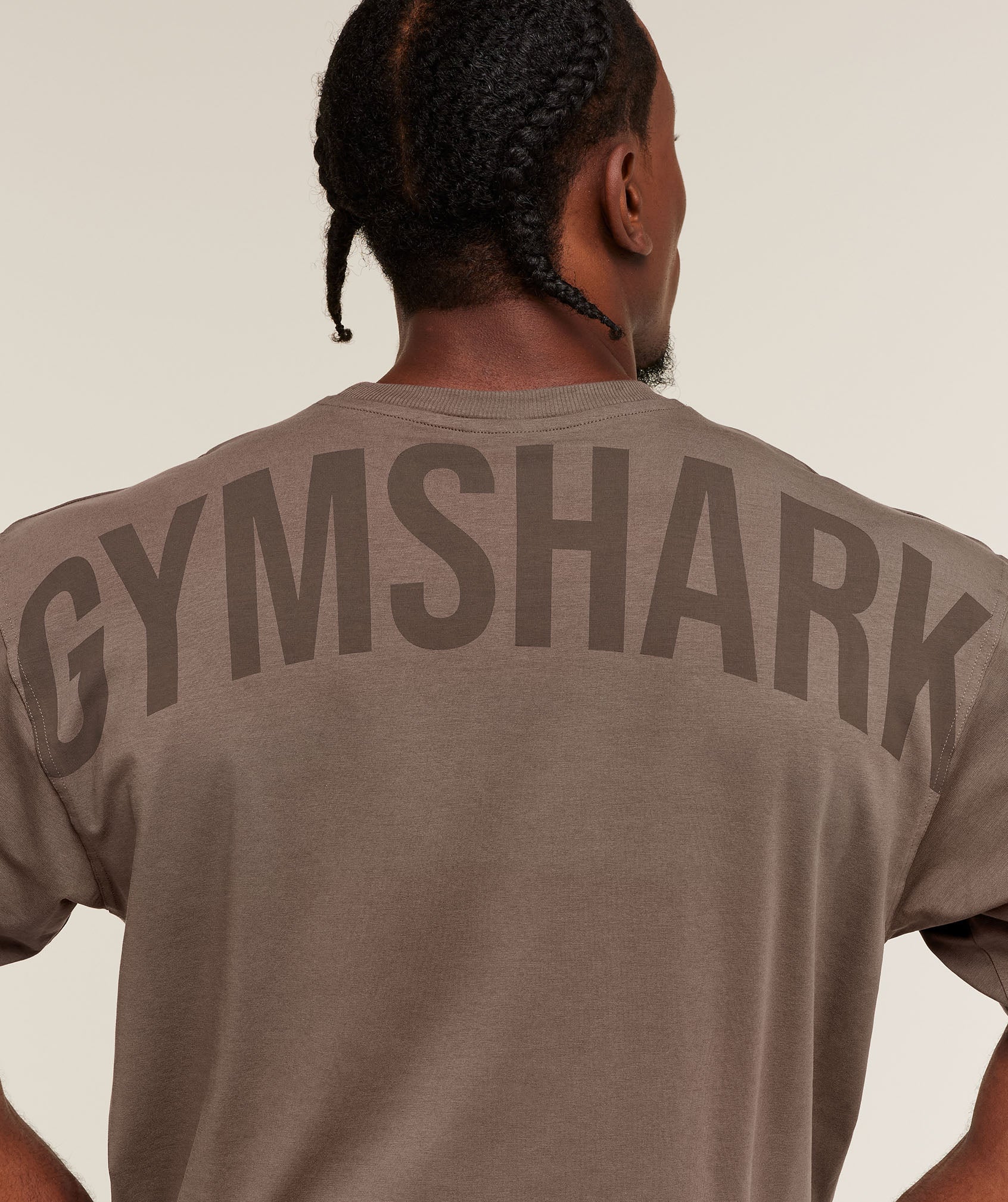 Gymshark Power T-Shirt - Soft Brown