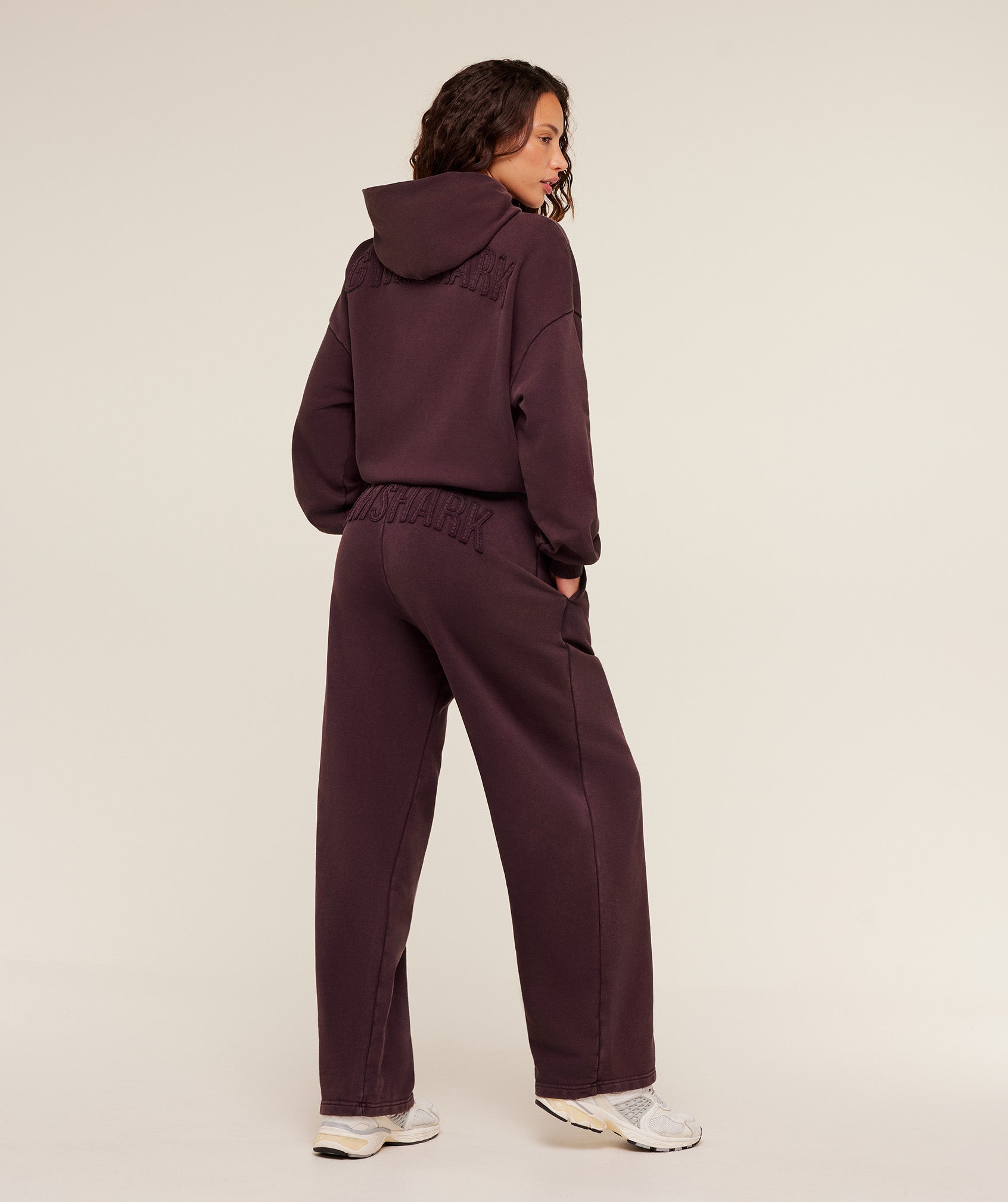 Gymshark Power Washed Joggers - Cherry Purple/Acid Wash