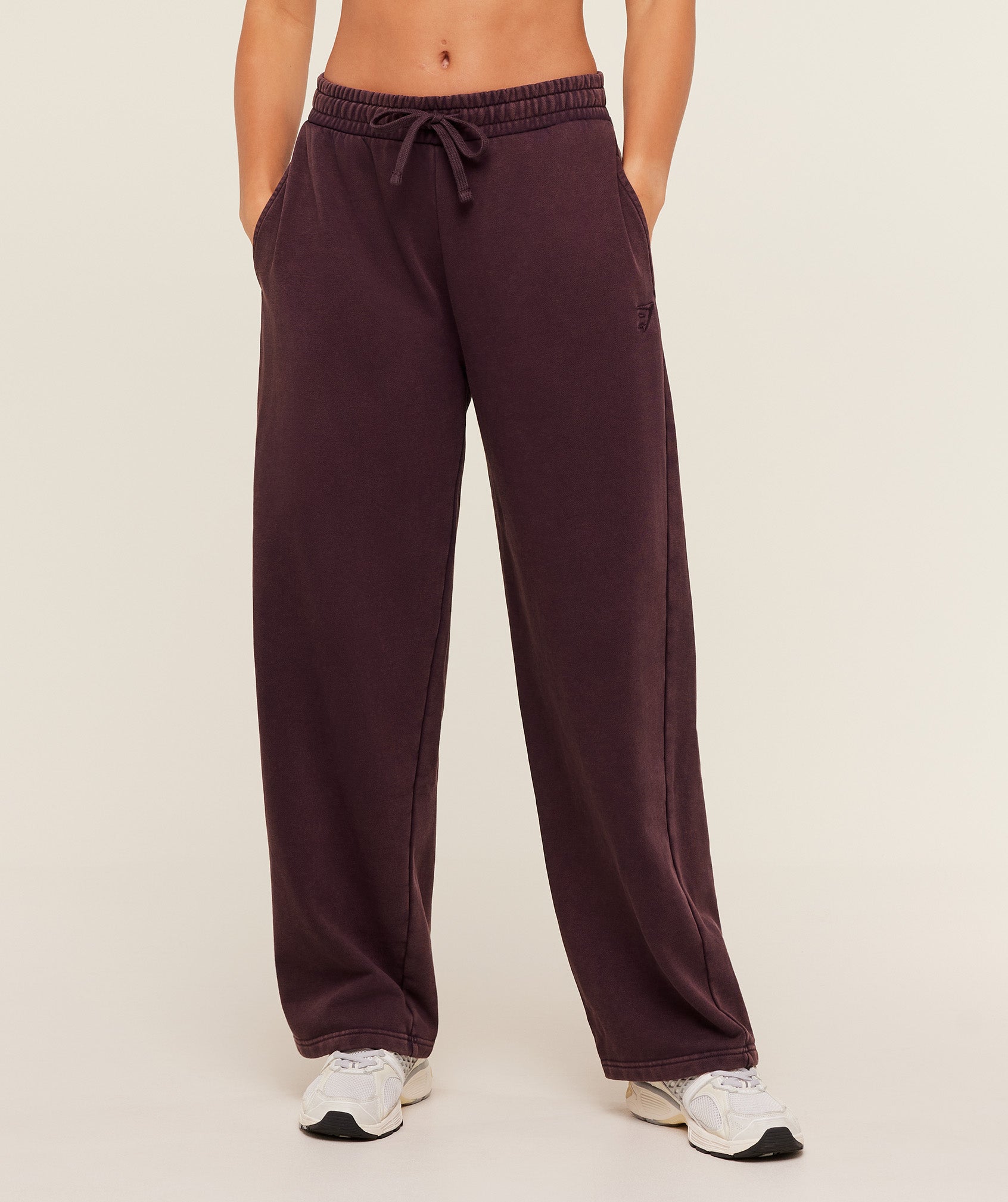 Gymshark Power Washed Joggers - Cherry Purple/Acid Wash