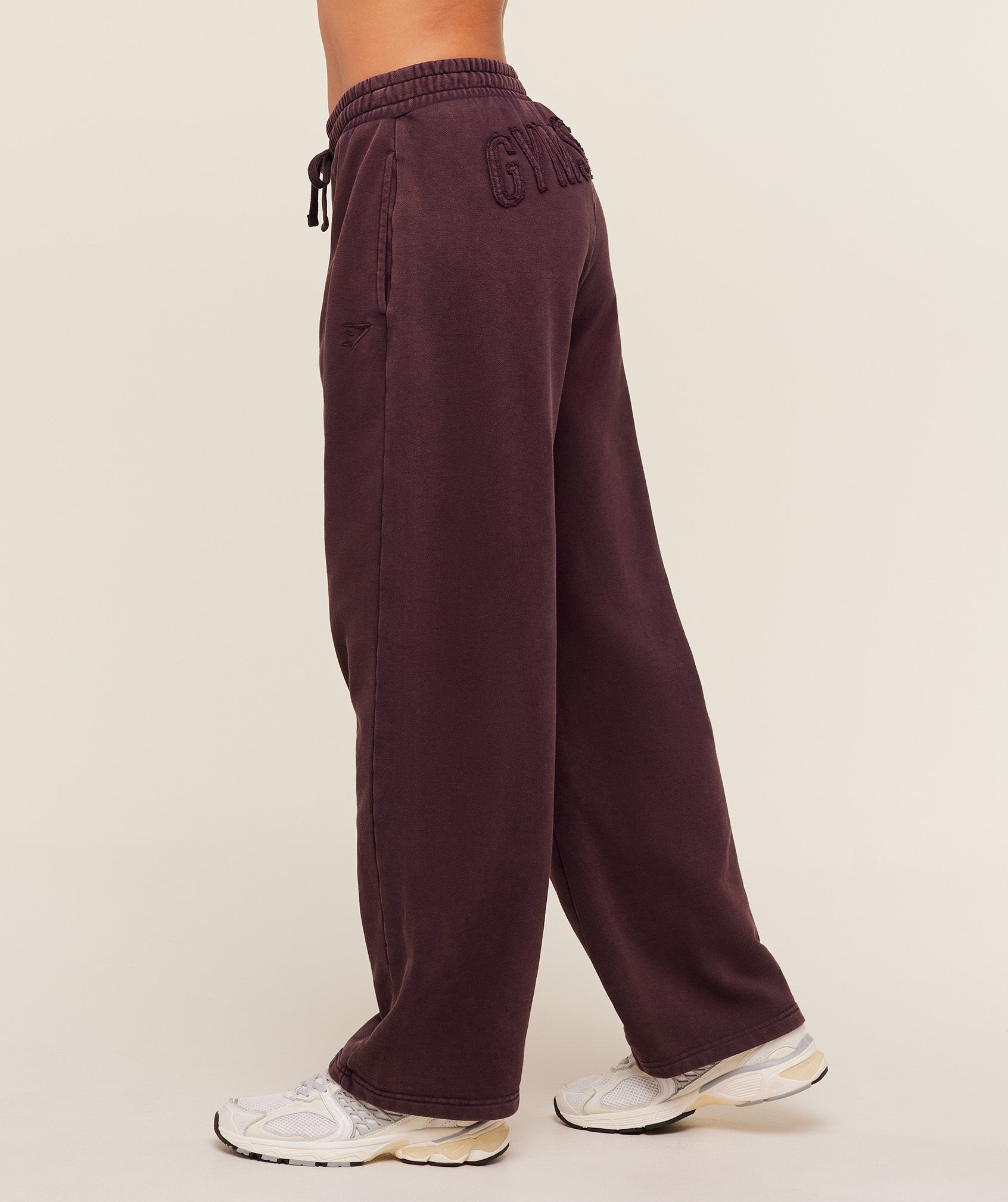 Gymshark Power Washed Joggers - Cherry Purple/Acid Wash