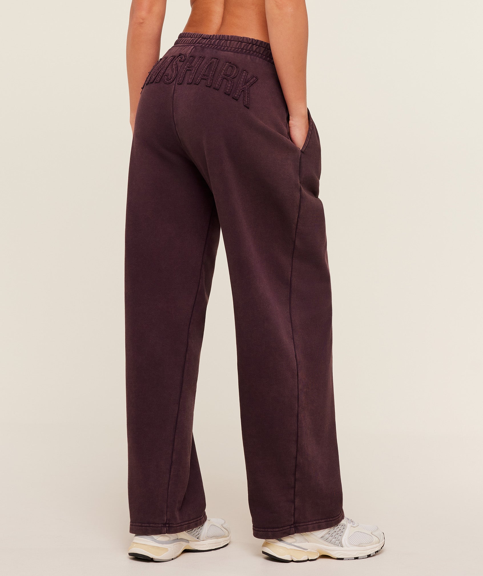 Gymshark Power Washed Joggers - Cherry Purple/Acid Wash