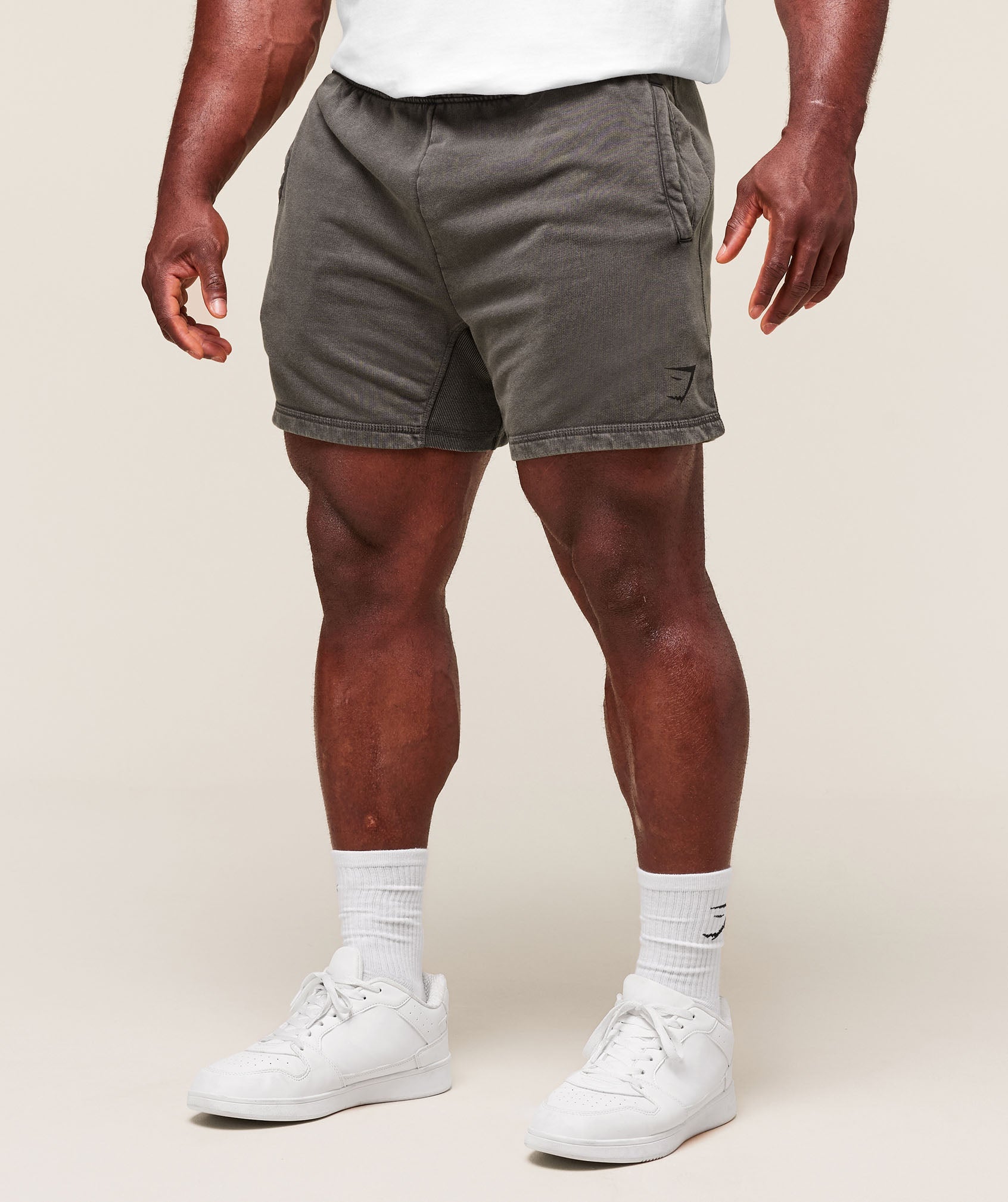 Gymshark Heritage 5" Shorts - Onyx Grey