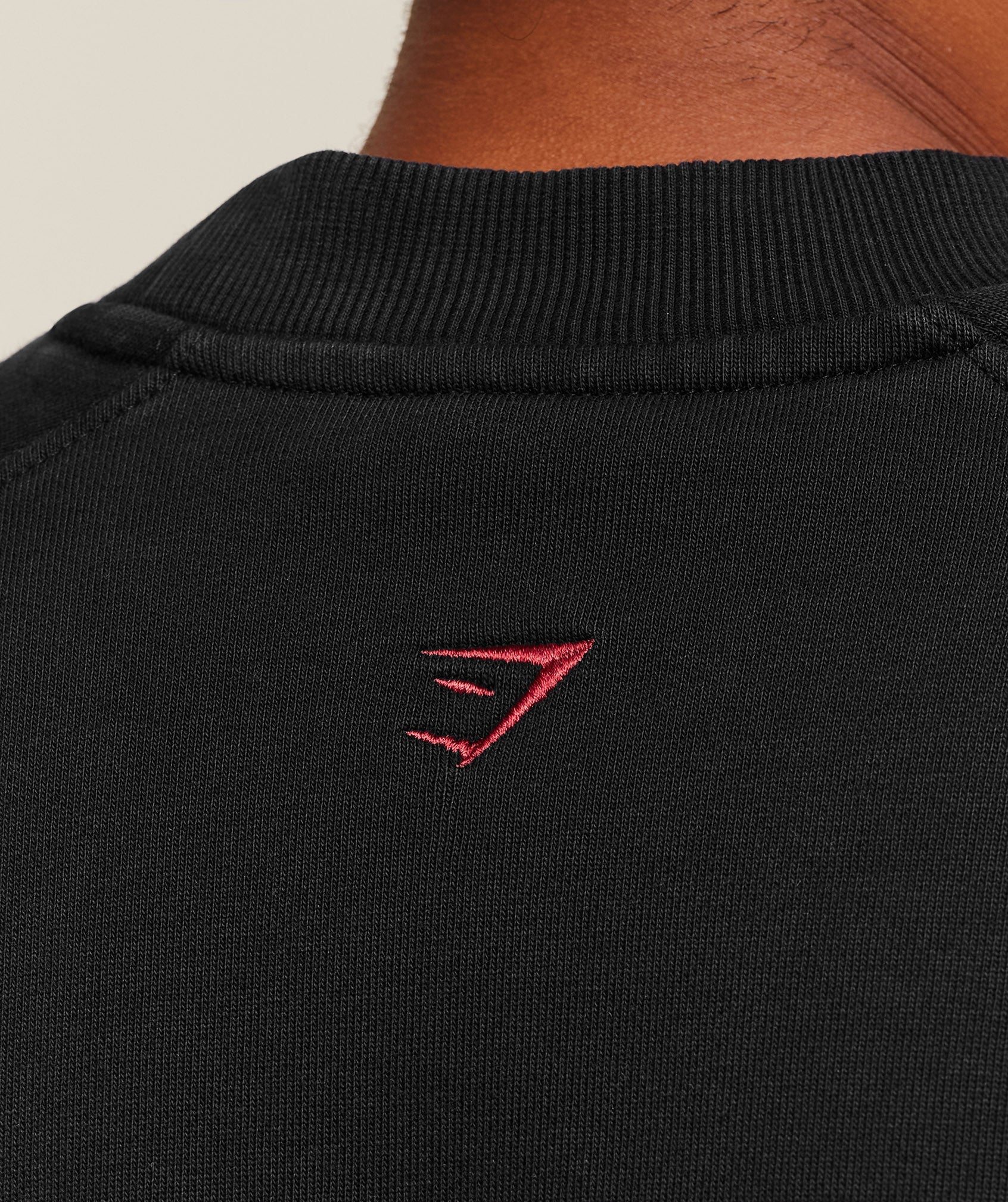 Gymshark Premium Heavyweight Crew - Black