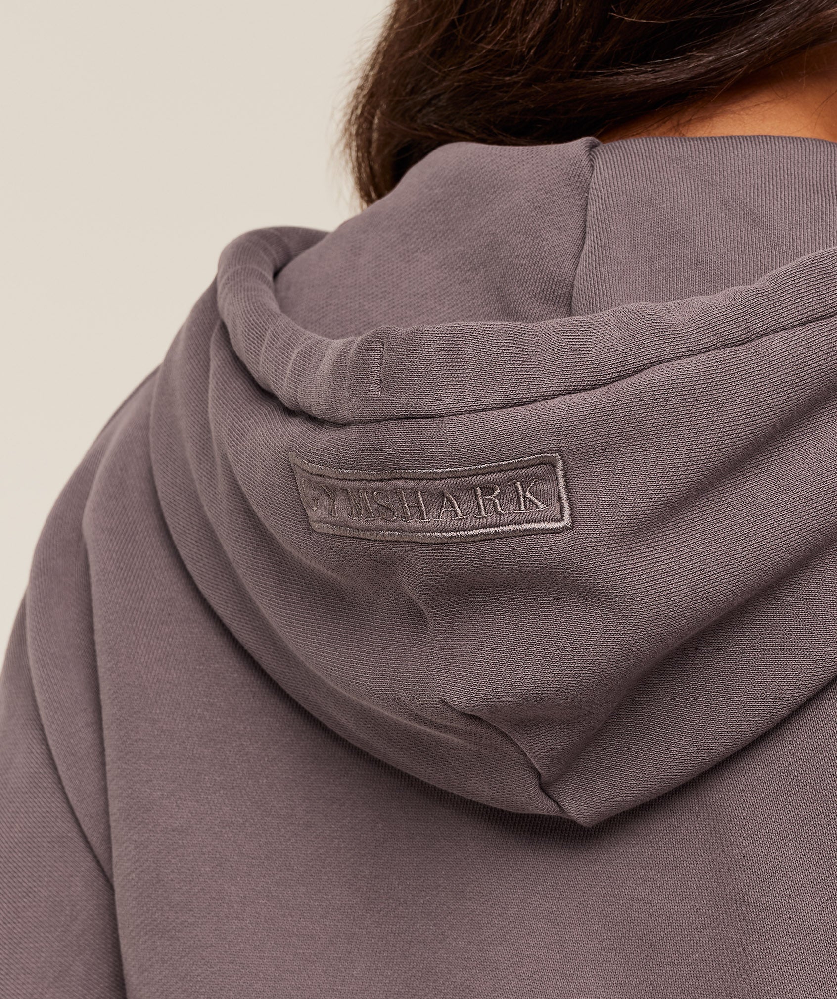 Gymshark Pump Zip Through Hoodie - GS Cool Brown/WASH