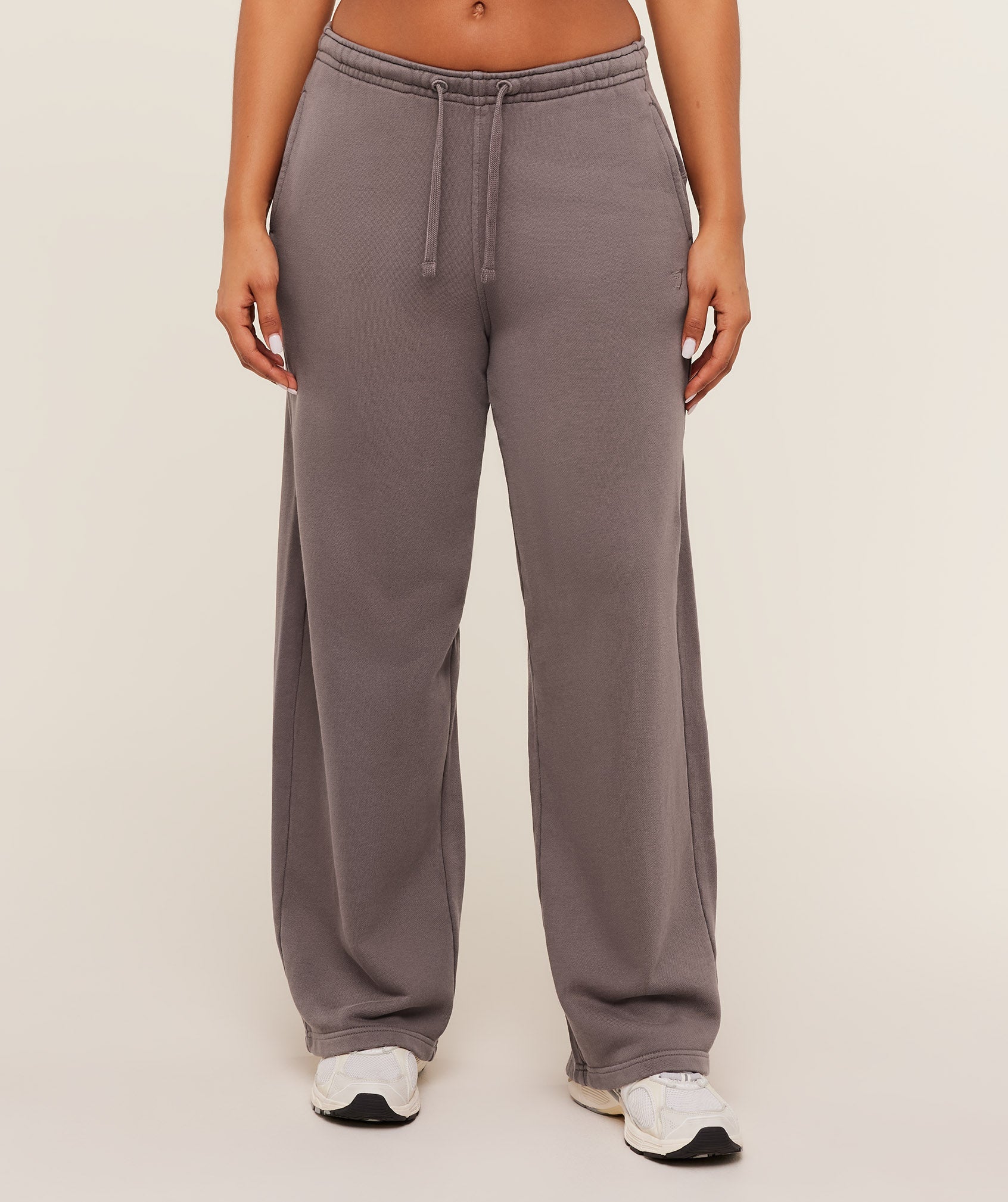 Gymshark Pump Straight Leg Pant - GS Cool Brown/WASH