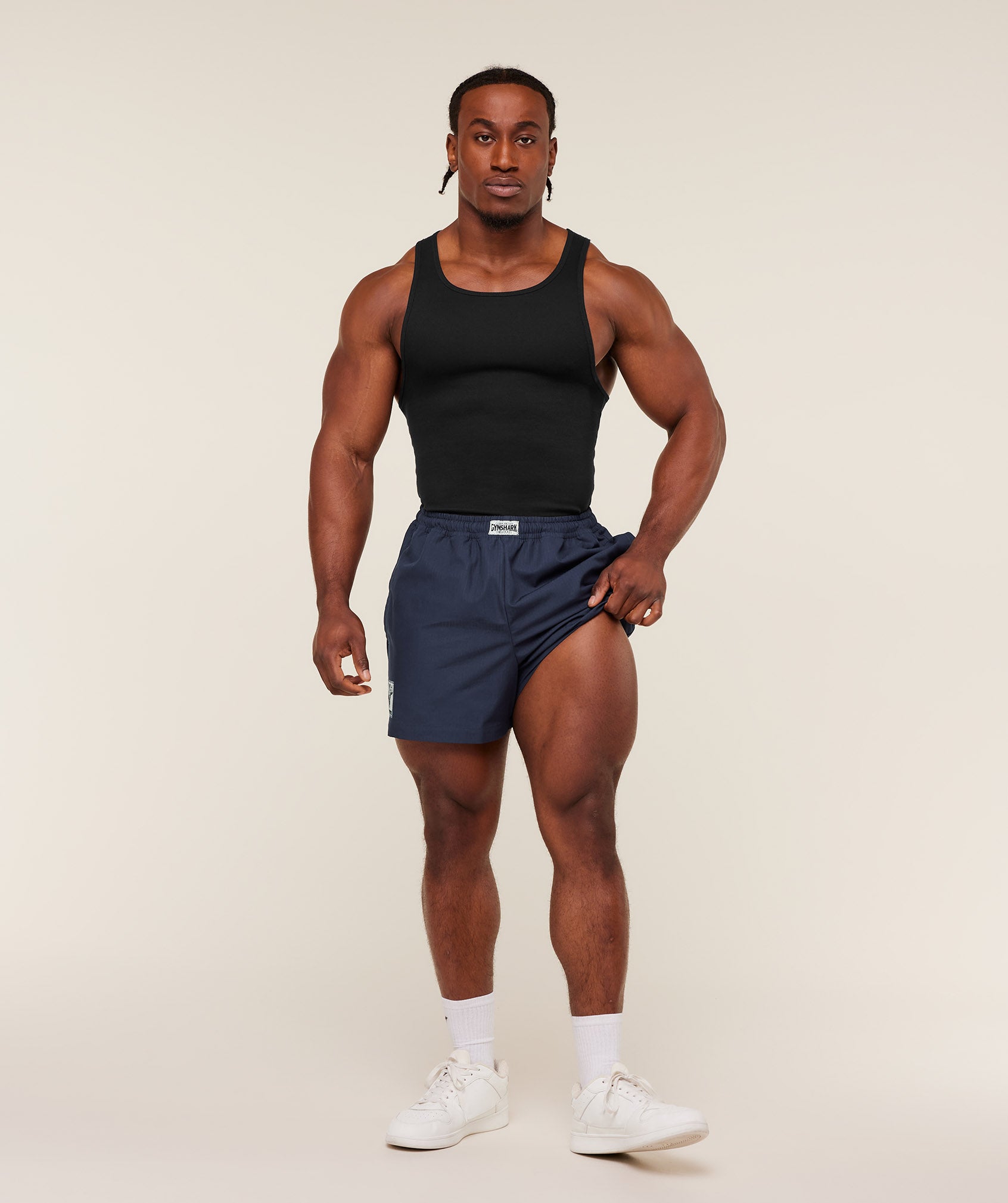 Gymshark Pumper Shorts 5" - Heavy Blue