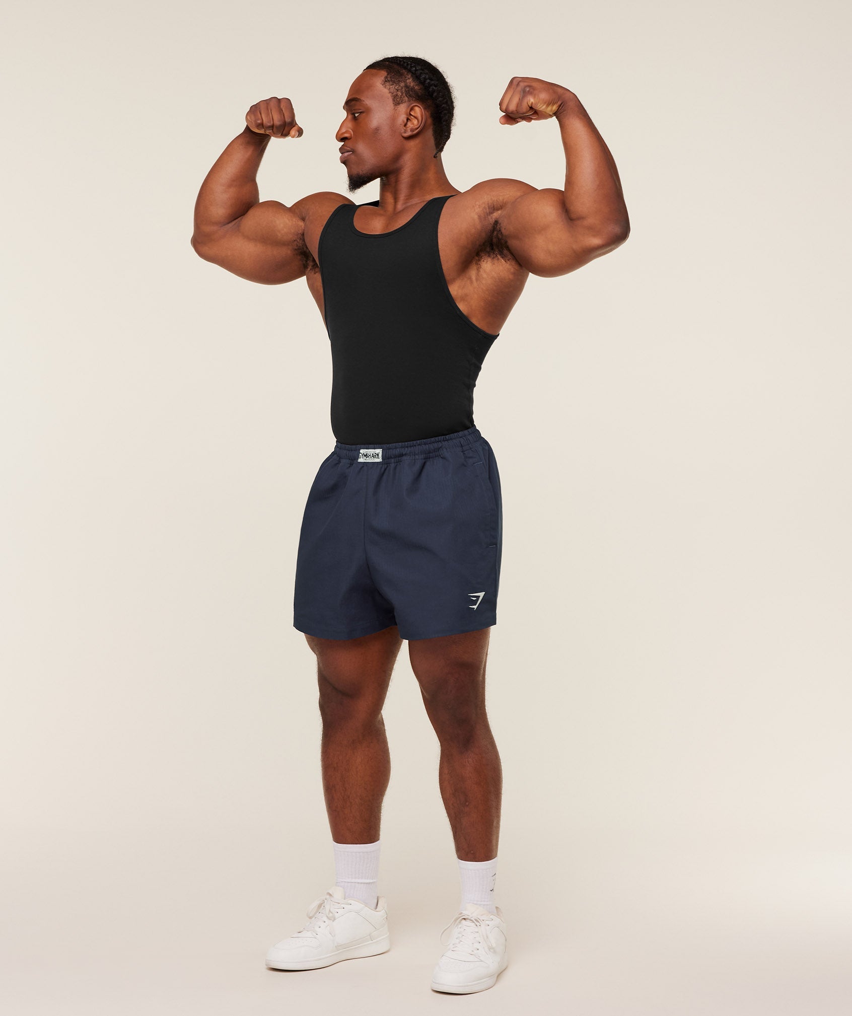 Gymshark Pumper Shorts 5" - Heavy Blue
