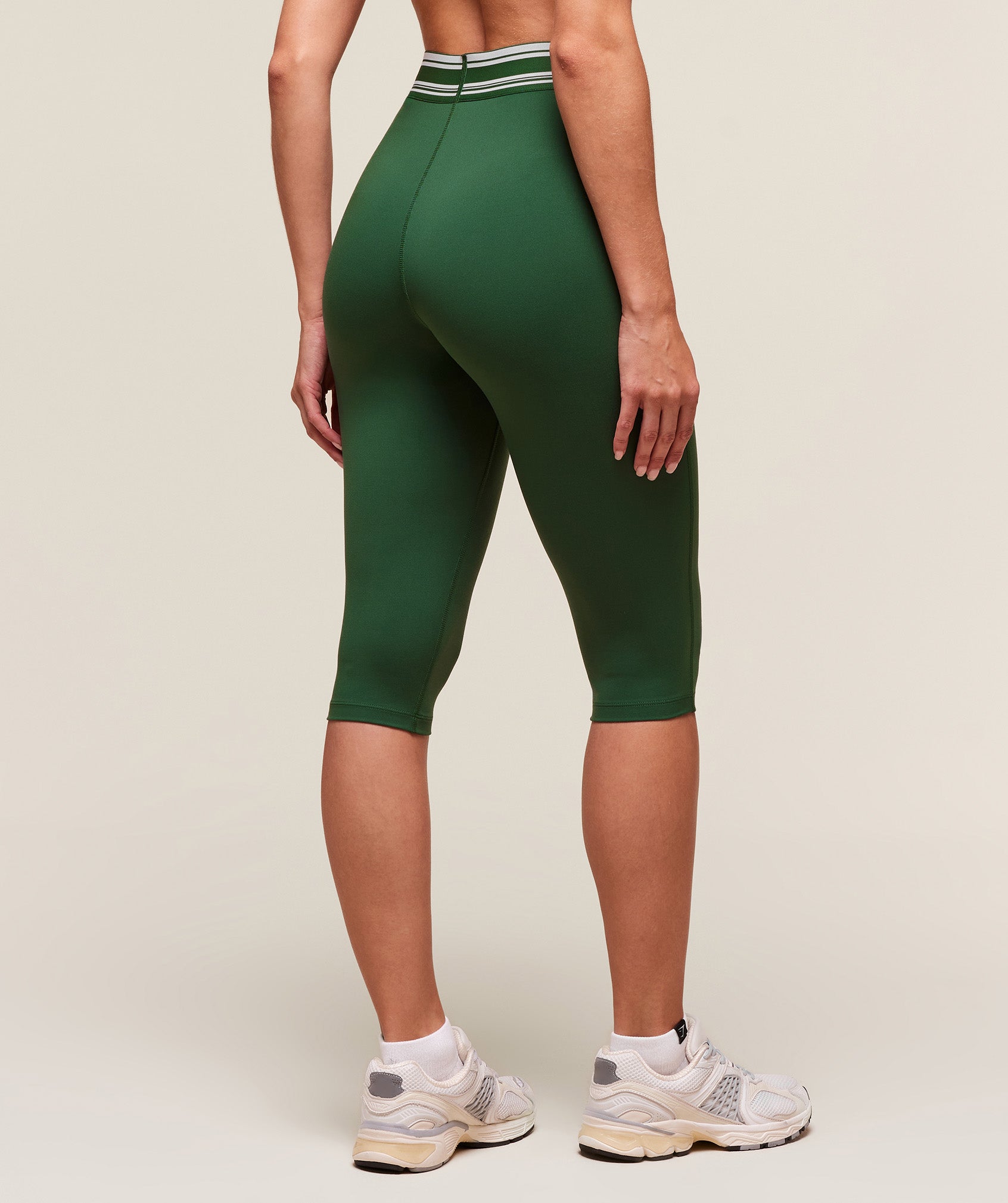 Gymshark Retro Capri Leggings - Classic Green
