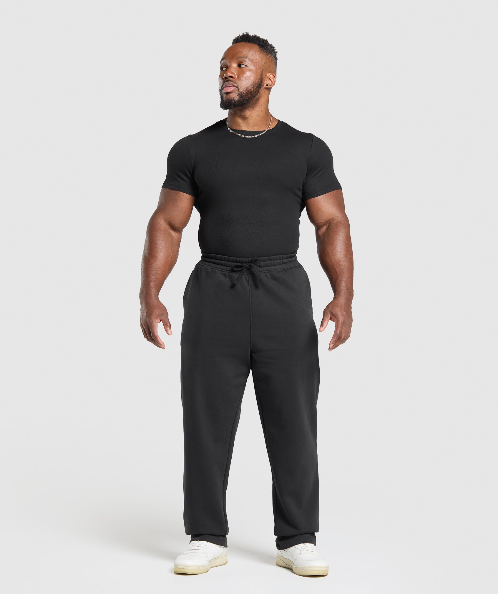 Gymshark Ribbed T-Shirt - Black