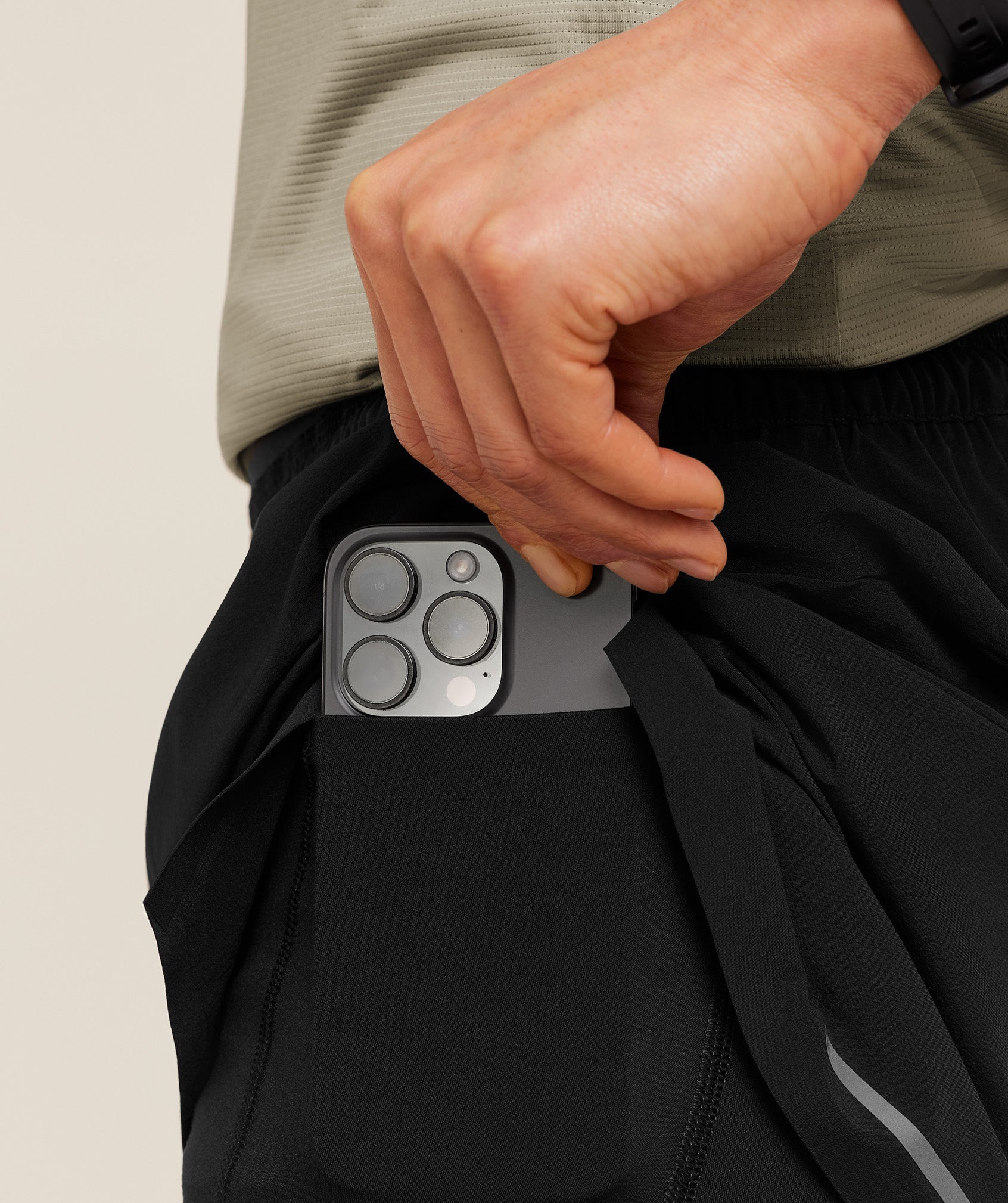 Gymshark Running Elite 2 in 1 5" Shorts - Black