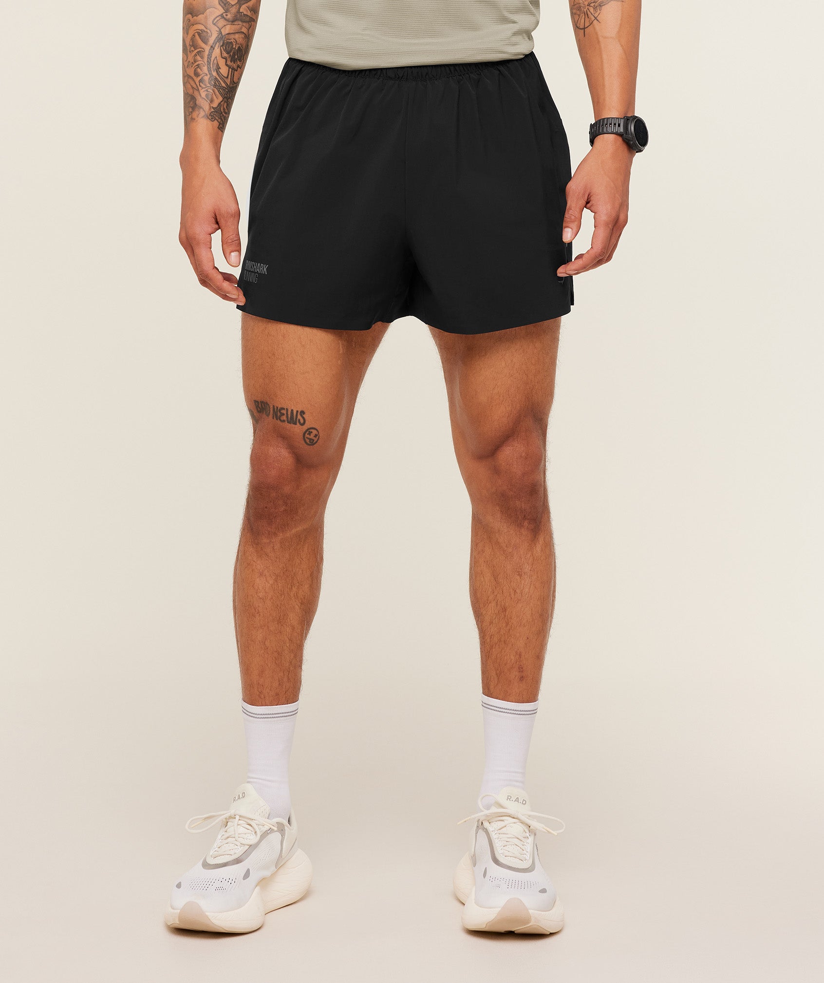 Gymshark Running Elite 5" Short - Black