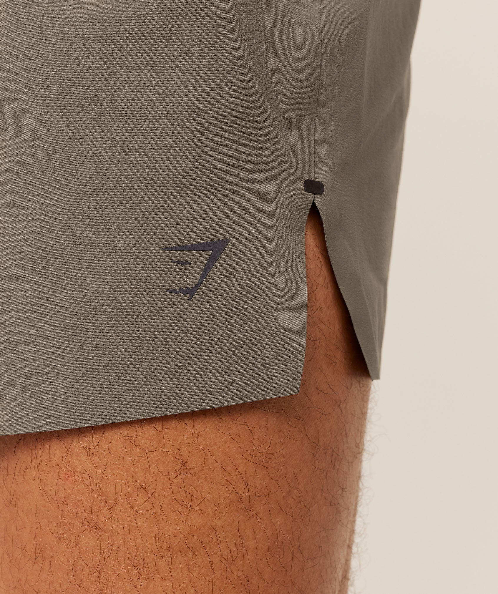 Gymshark Running Elite 5" Short - Camo Brown