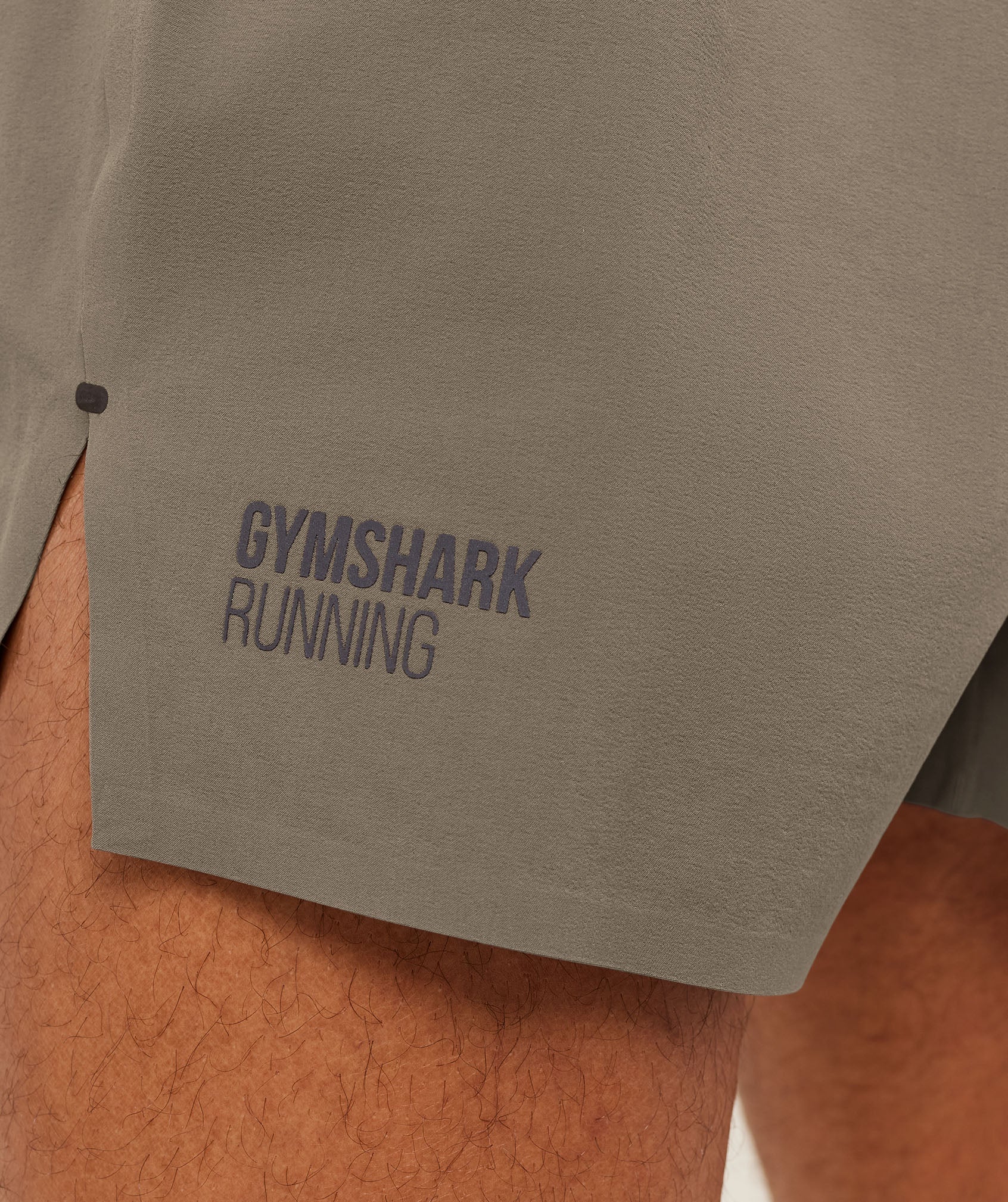 Gymshark Running Elite 5" Short - Camo Brown