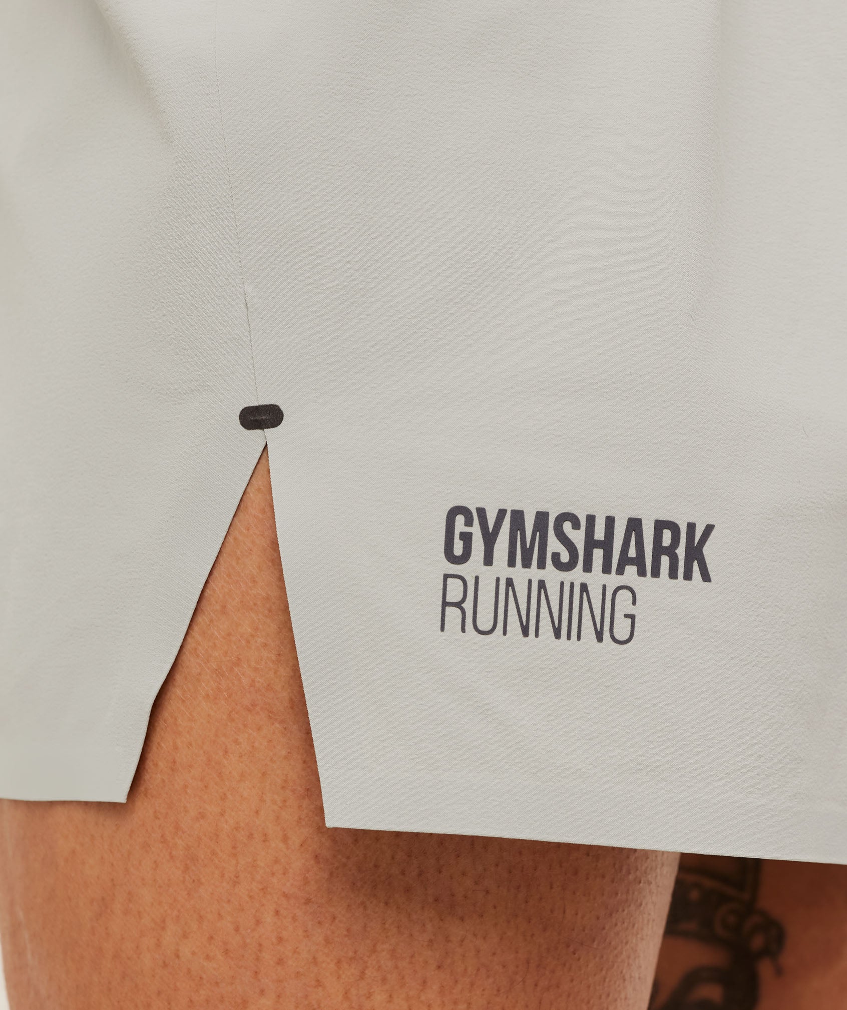 Gymshark Running Elite 5" Short - Stone Grey
