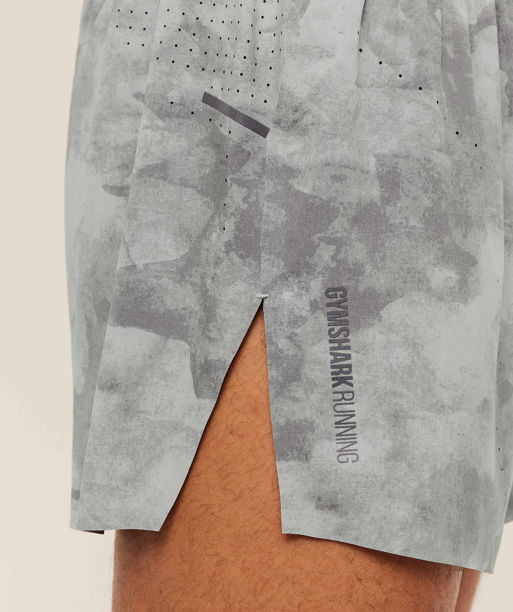 Gymshark Running Elite Race 5" Short - Smokey Grey