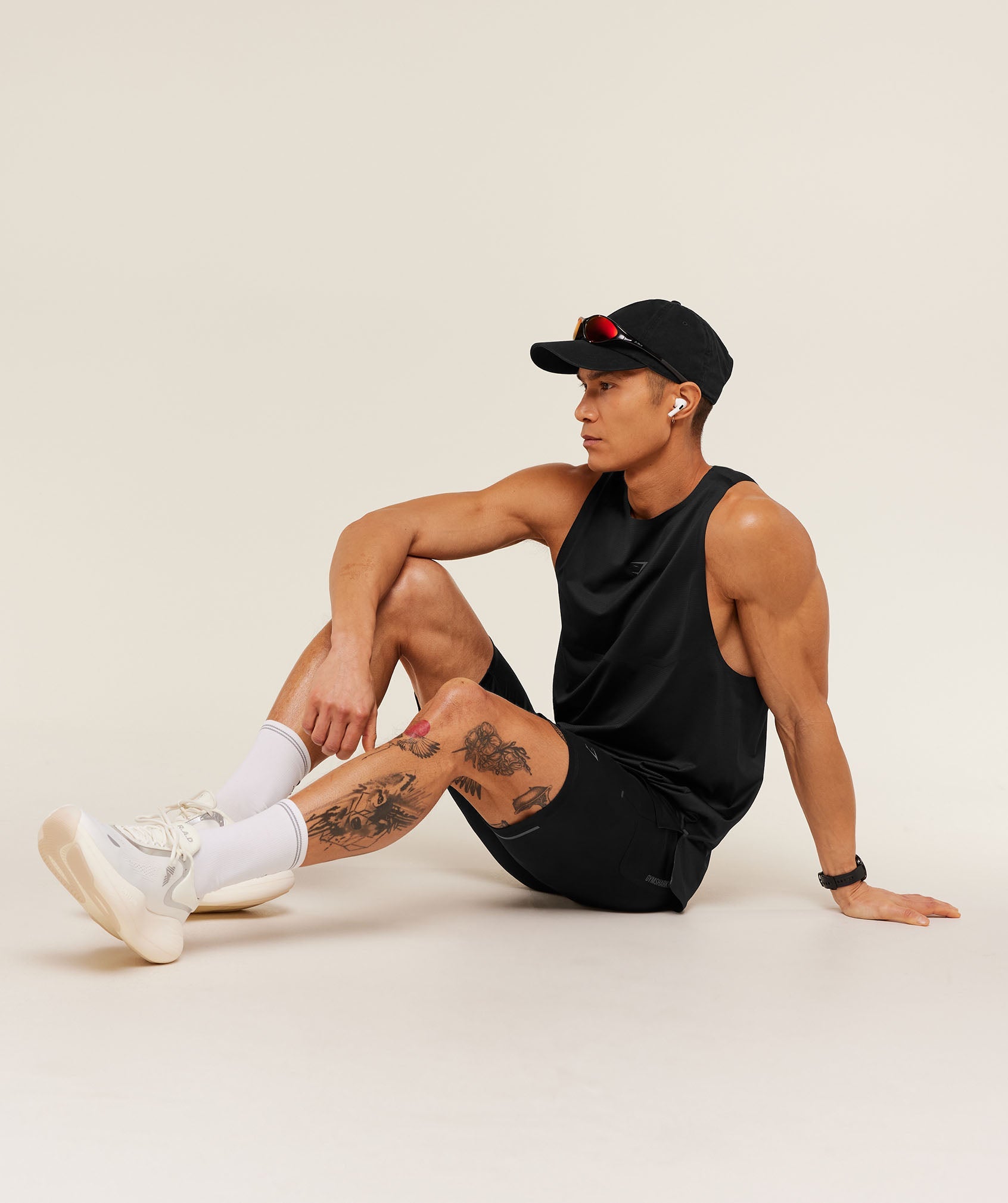 Gymshark Running Elite Tank - Black