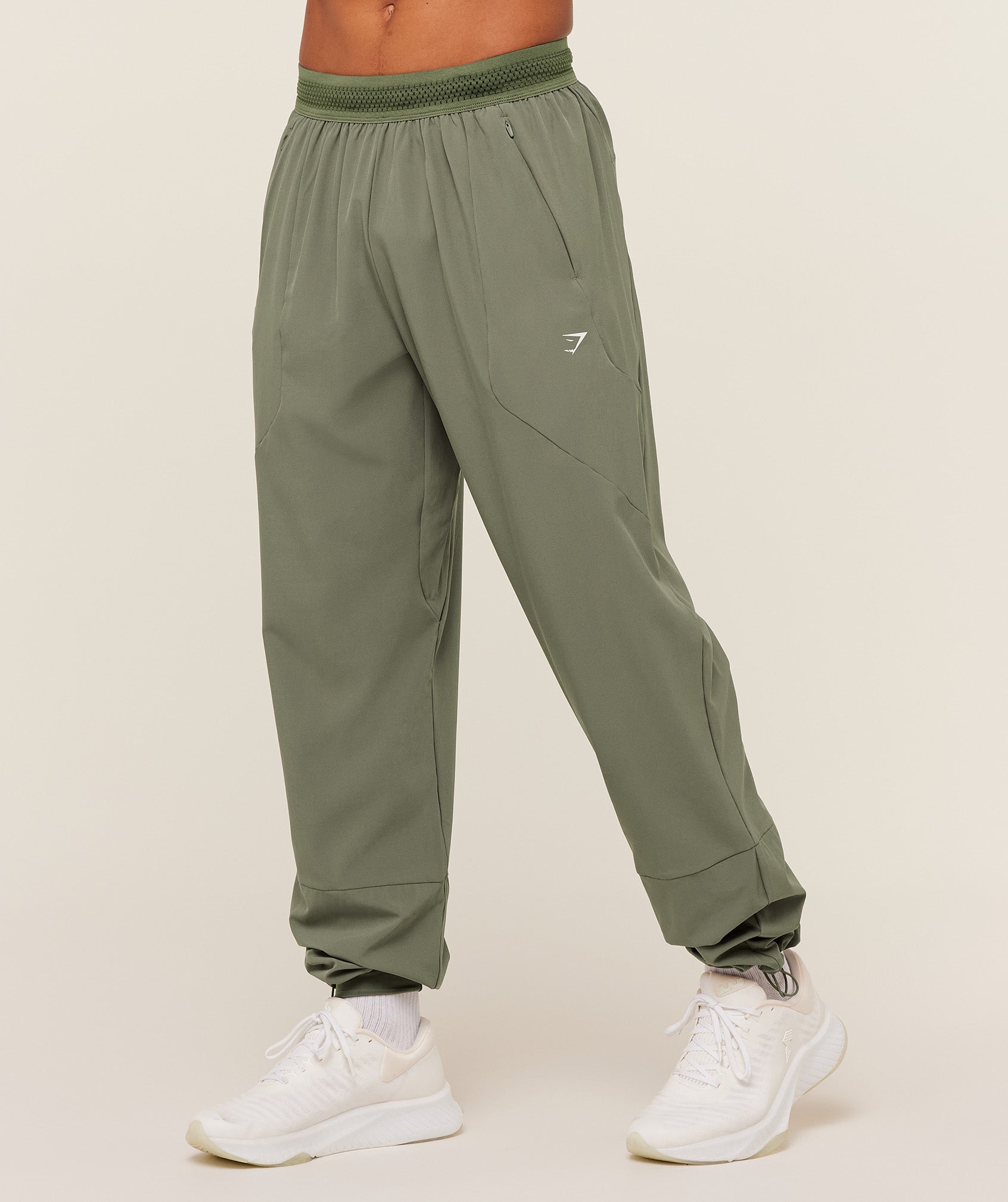Gymshark Running Joggers - Base Green